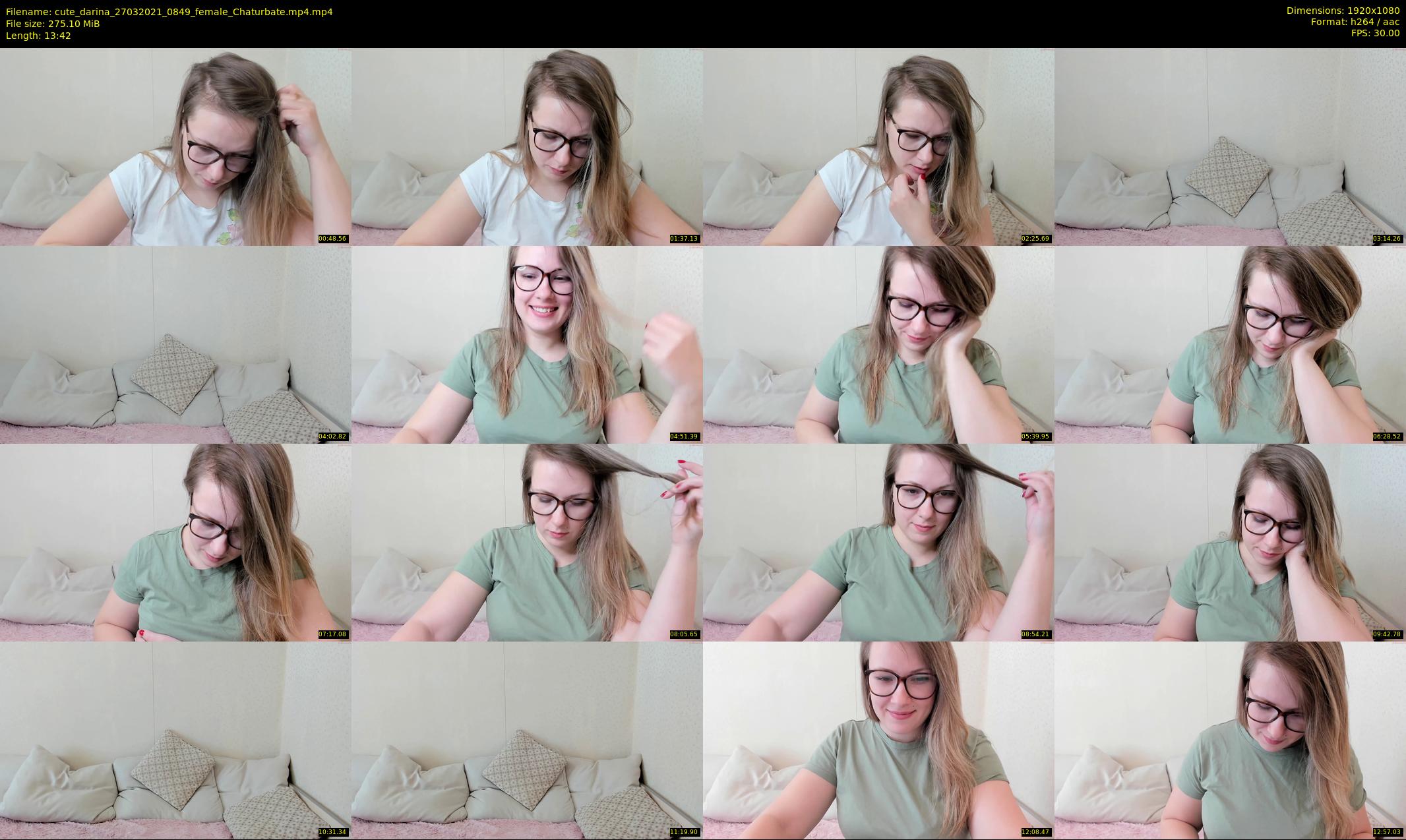 cute_darina — 14 minute Chaturbate female cam show recording, 1080p, Mar 27, 2021