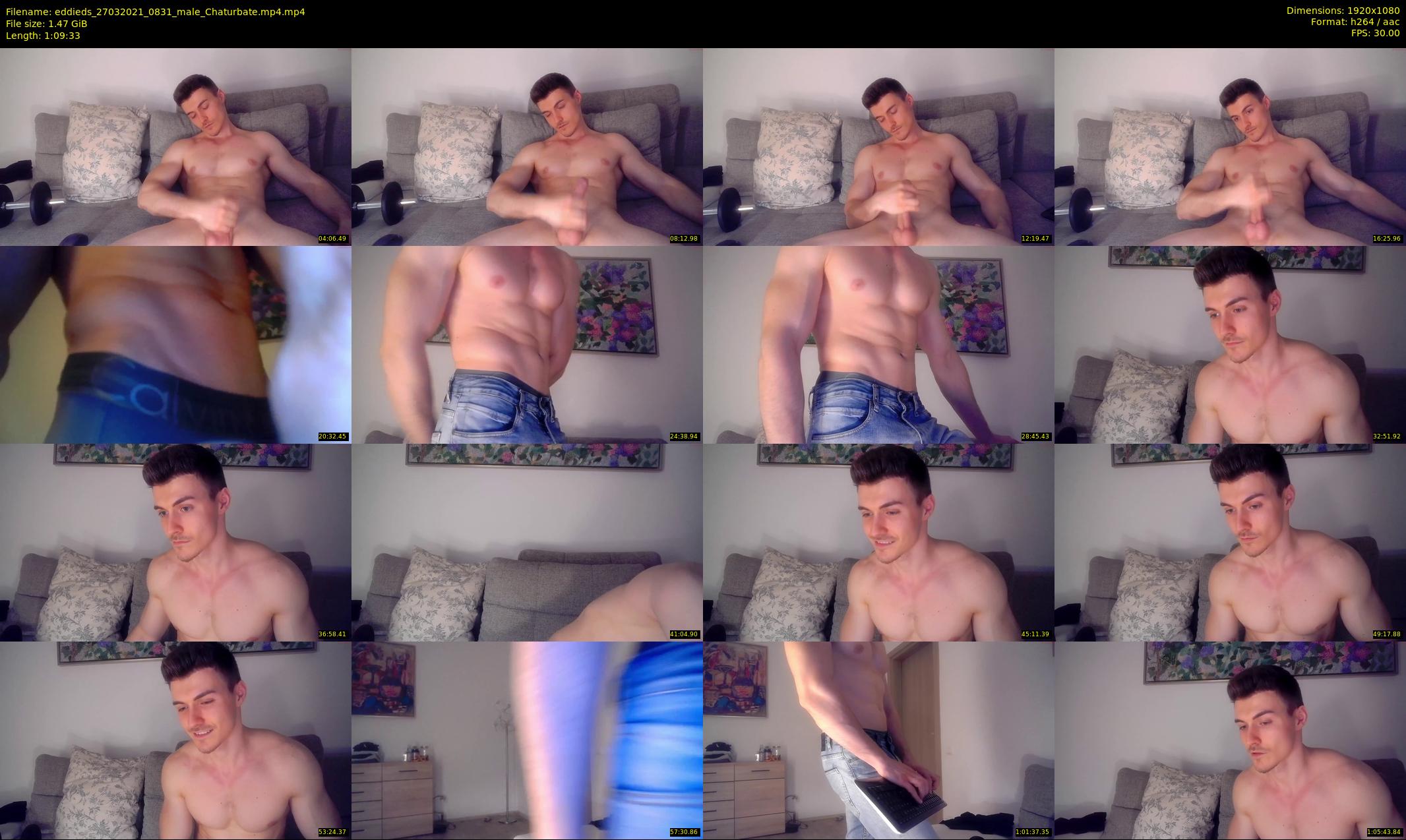 eddieds — 70 minute Chaturbate male cam show recording, 1080p, Mar 27, 2021