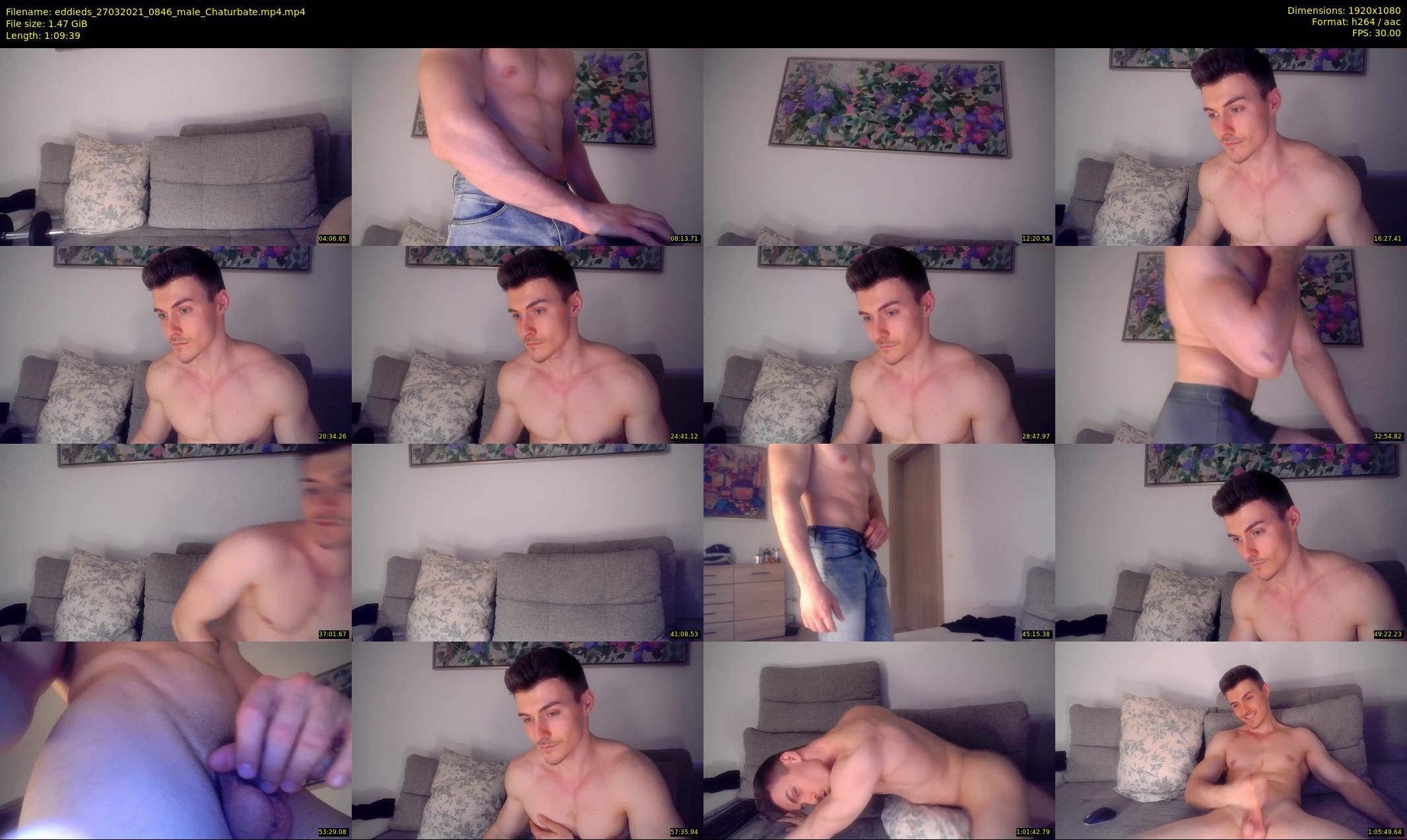 eddieds — 70 minute Chaturbate male cam show recording, 1080p, Mar 27, 2021