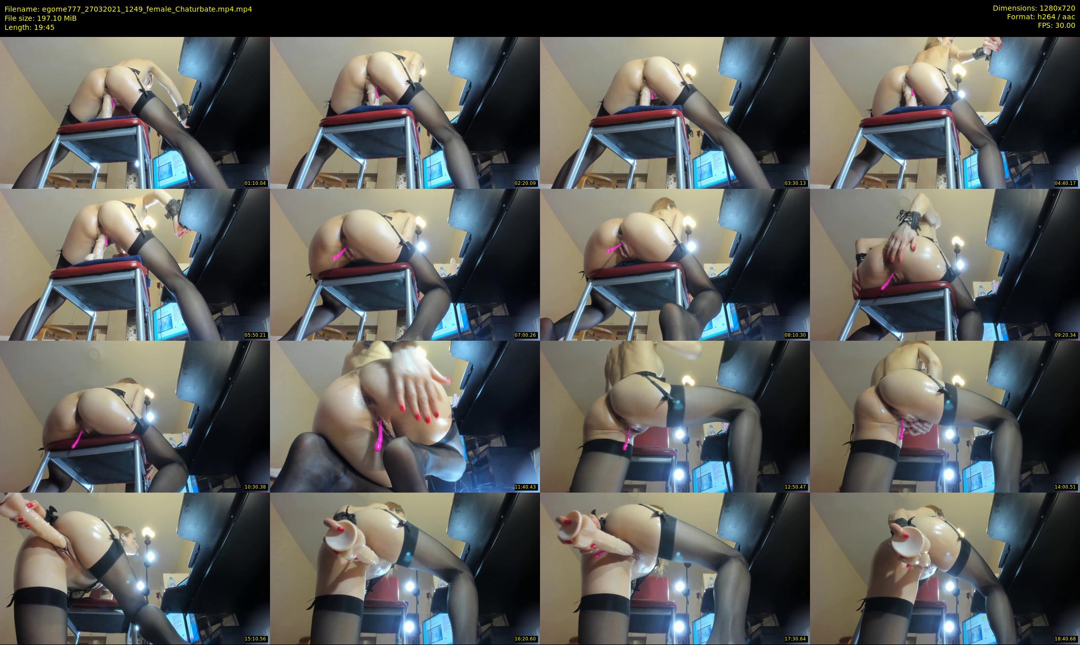 egome777 — 20 minute Chaturbate female cam show recording, 720p, Mar 27, 2021