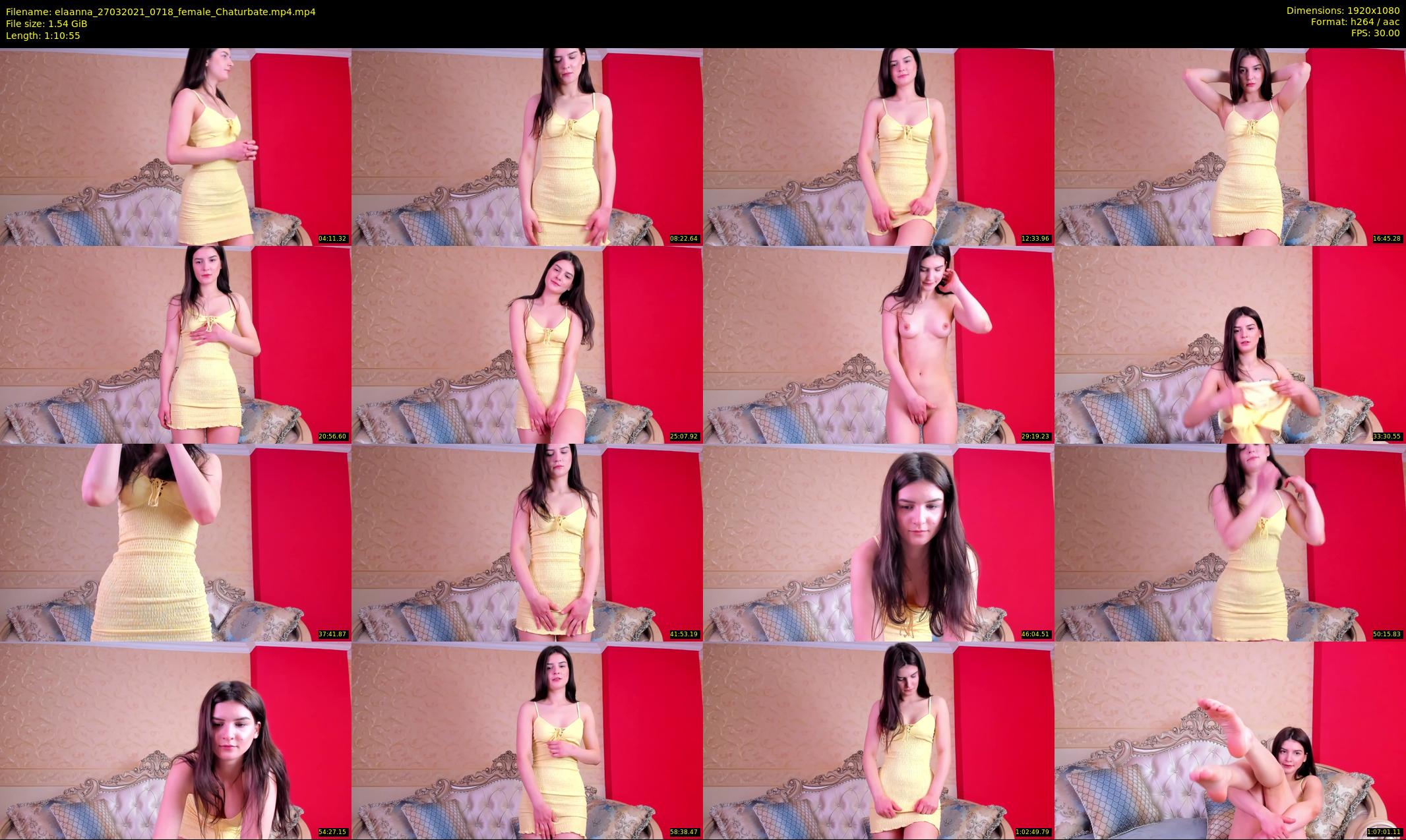 elaanna — 71 minute Chaturbate female cam show recording, 1080p, Mar 27, 2021