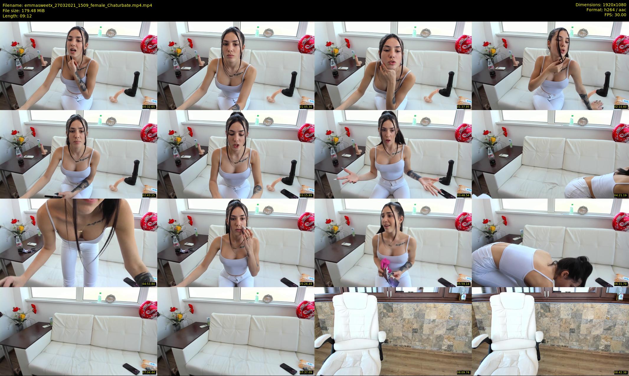 emmasweetx — 10 minute Chaturbate couple cam show recording, 1080p, Mar 27, 2021