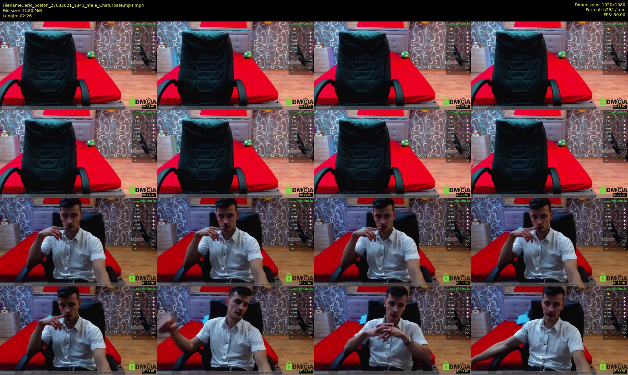 eric_poston — 3 minute Chaturbate male cam show recording, 1080p, Mar 27, 2021