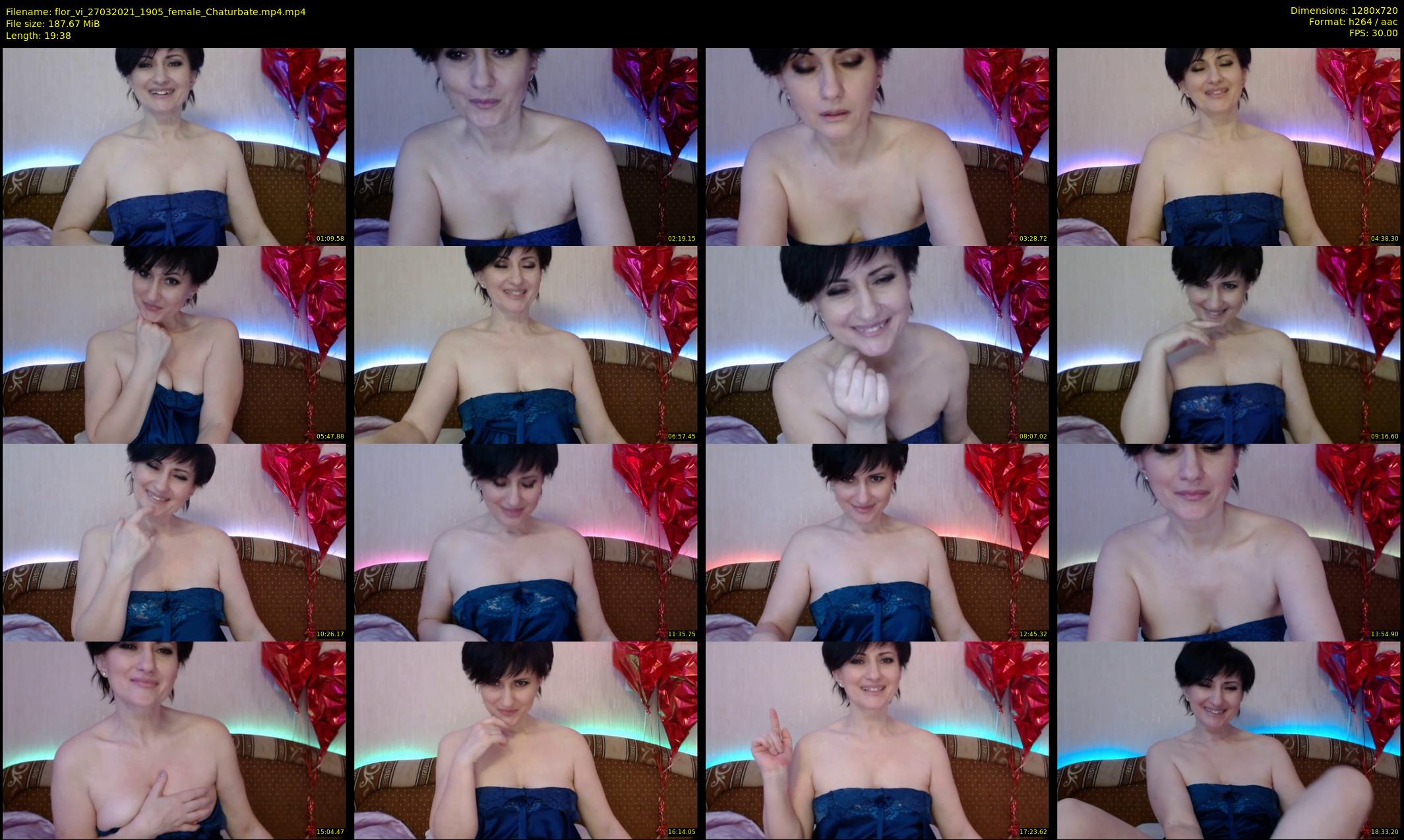 flor_vi — 20 minute Chaturbate female cam show recording, 720p, Mar 27, 2021