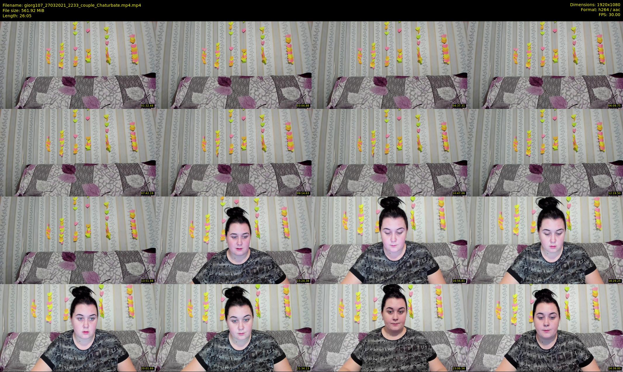 giorg107 — 27 minute Chaturbate couple cam show recording, 1080p, Mar 27, 2021