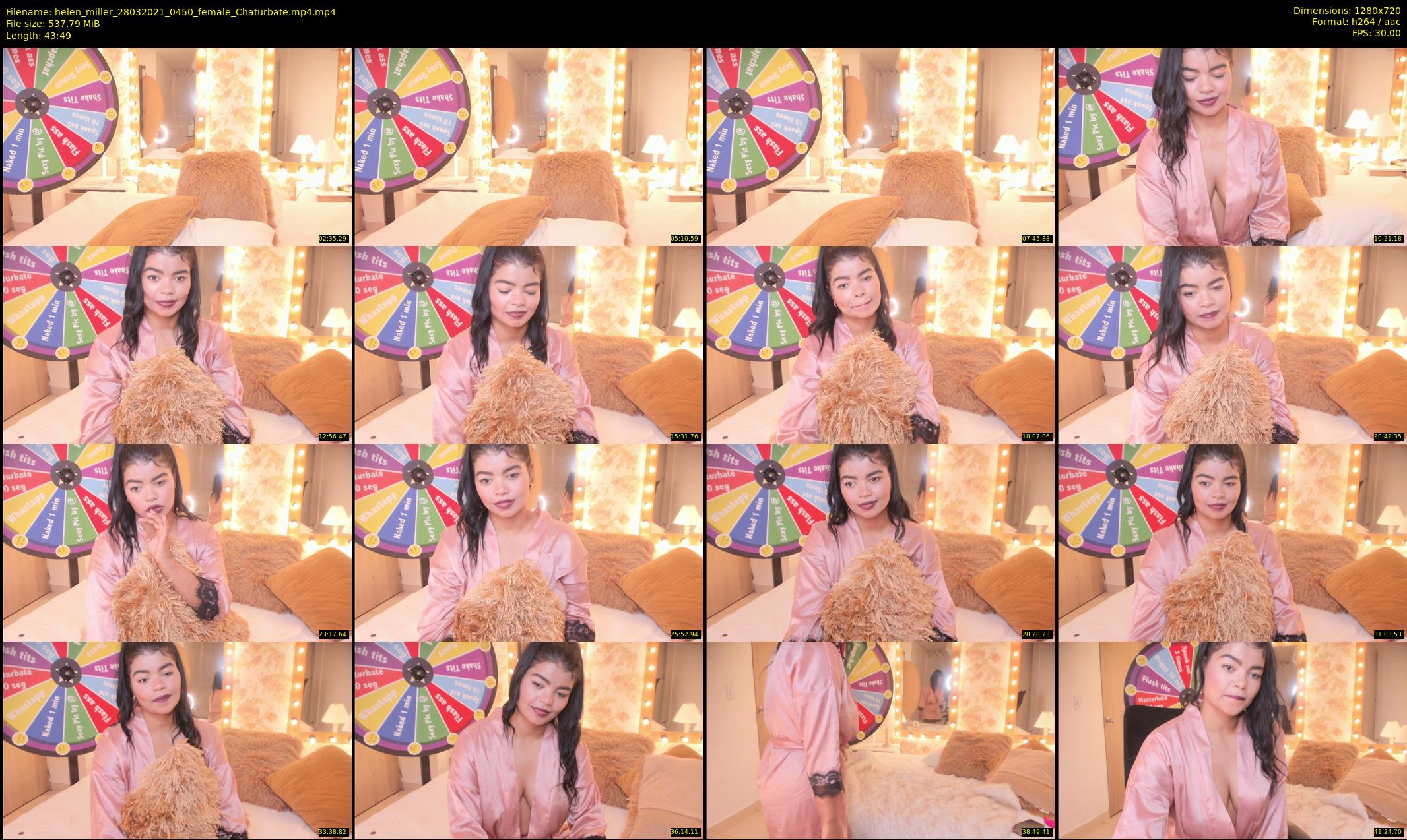 helen_miller — 44 minute Chaturbate female cam show recording, 720p, Mar 28, 2021