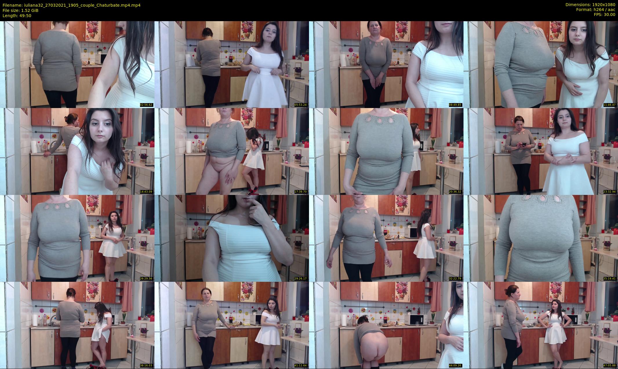 iuliana32 — 50 minute Chaturbate couple cam show recording, 1080p, Mar 27, 2021