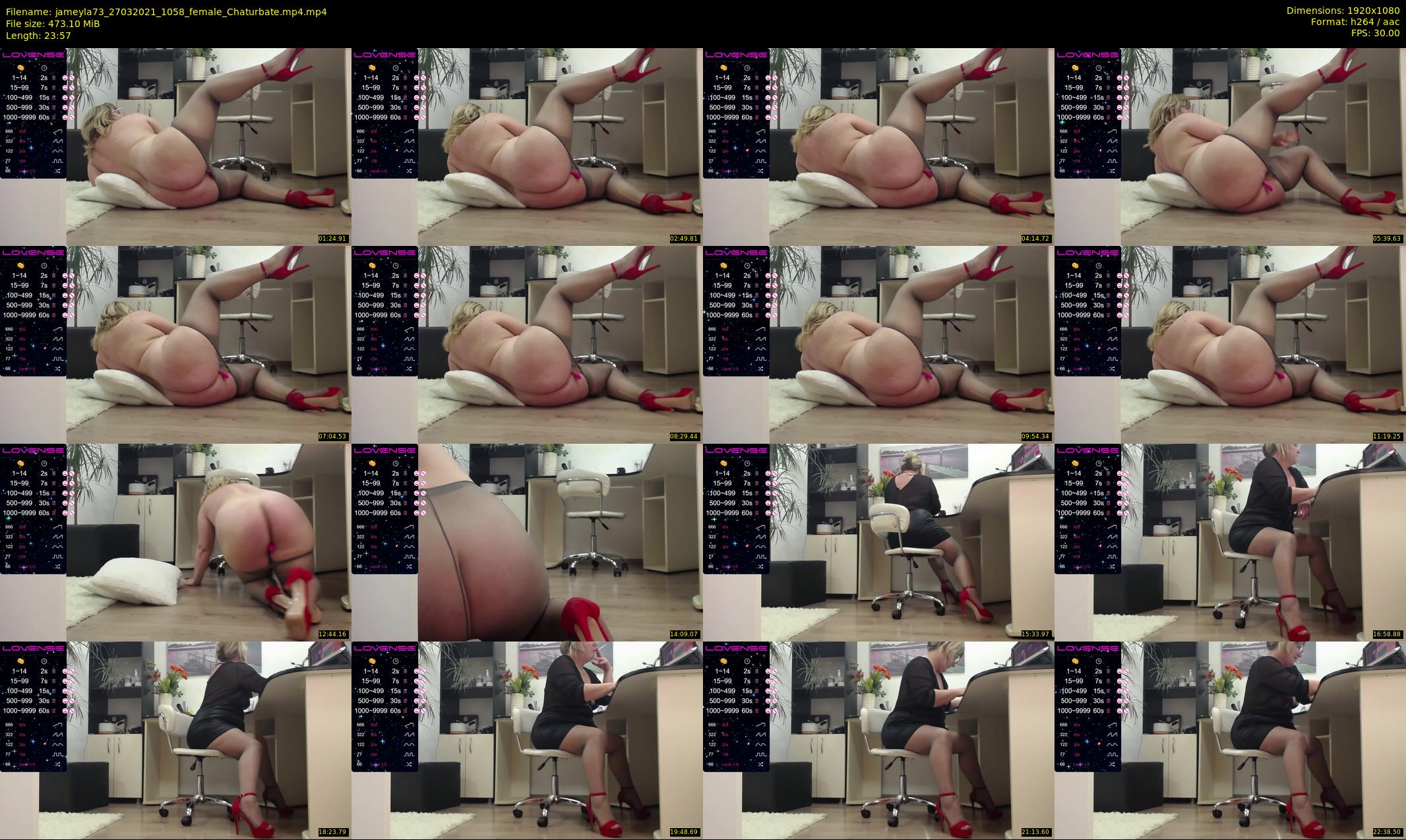 jameyla73 — 24 minute Chaturbate female cam show recording, 1080p, Mar 27, 2021