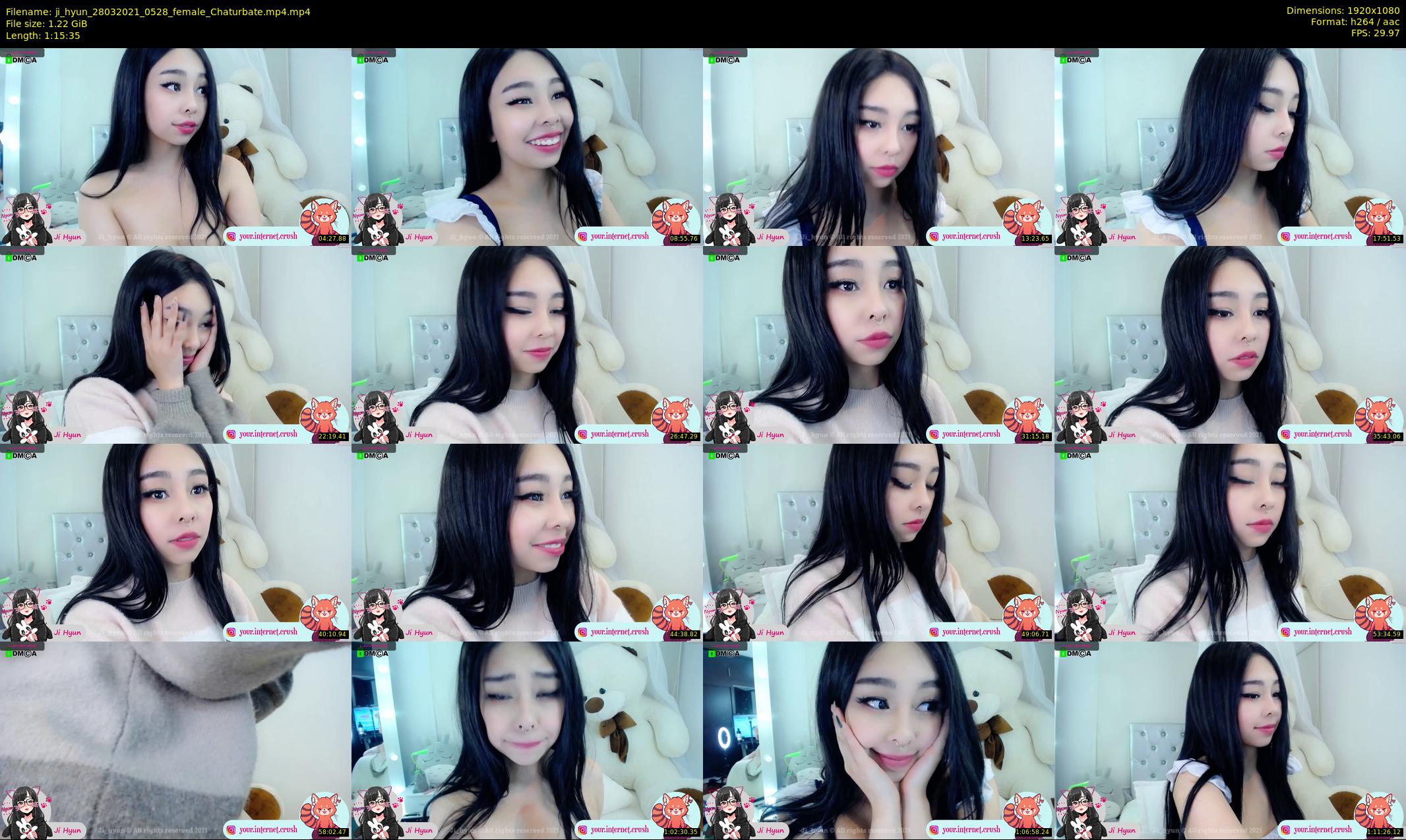 ji_hyun — 76 minute Chaturbate female cam show recording, 1080p, Mar 28, 2021
