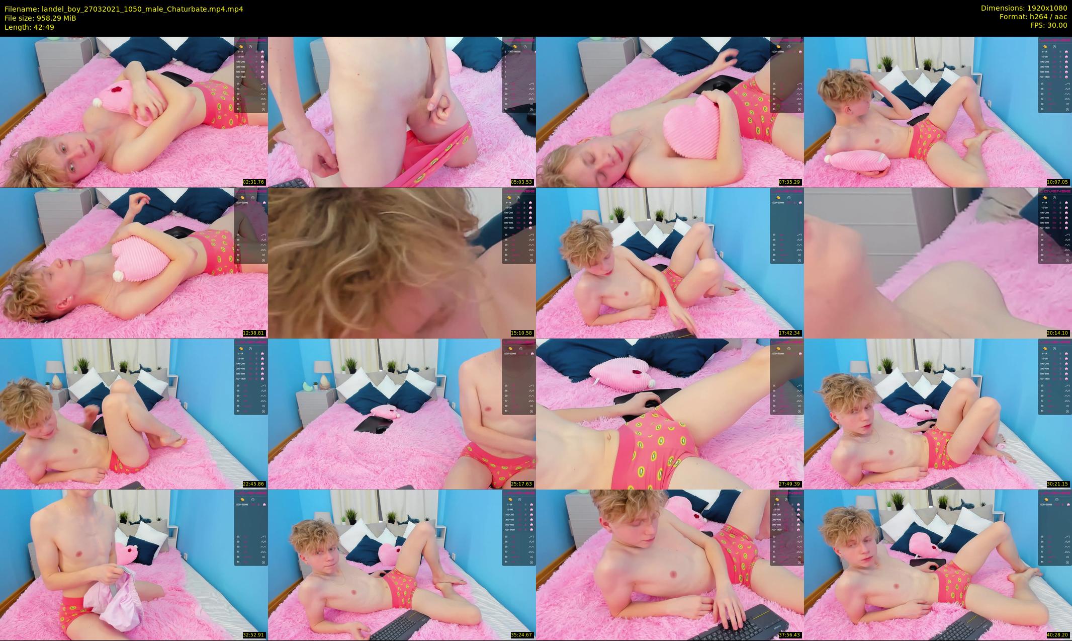 landel_boy — 43 minute Chaturbate male cam show recording, 1080p, Mar 27, 2021