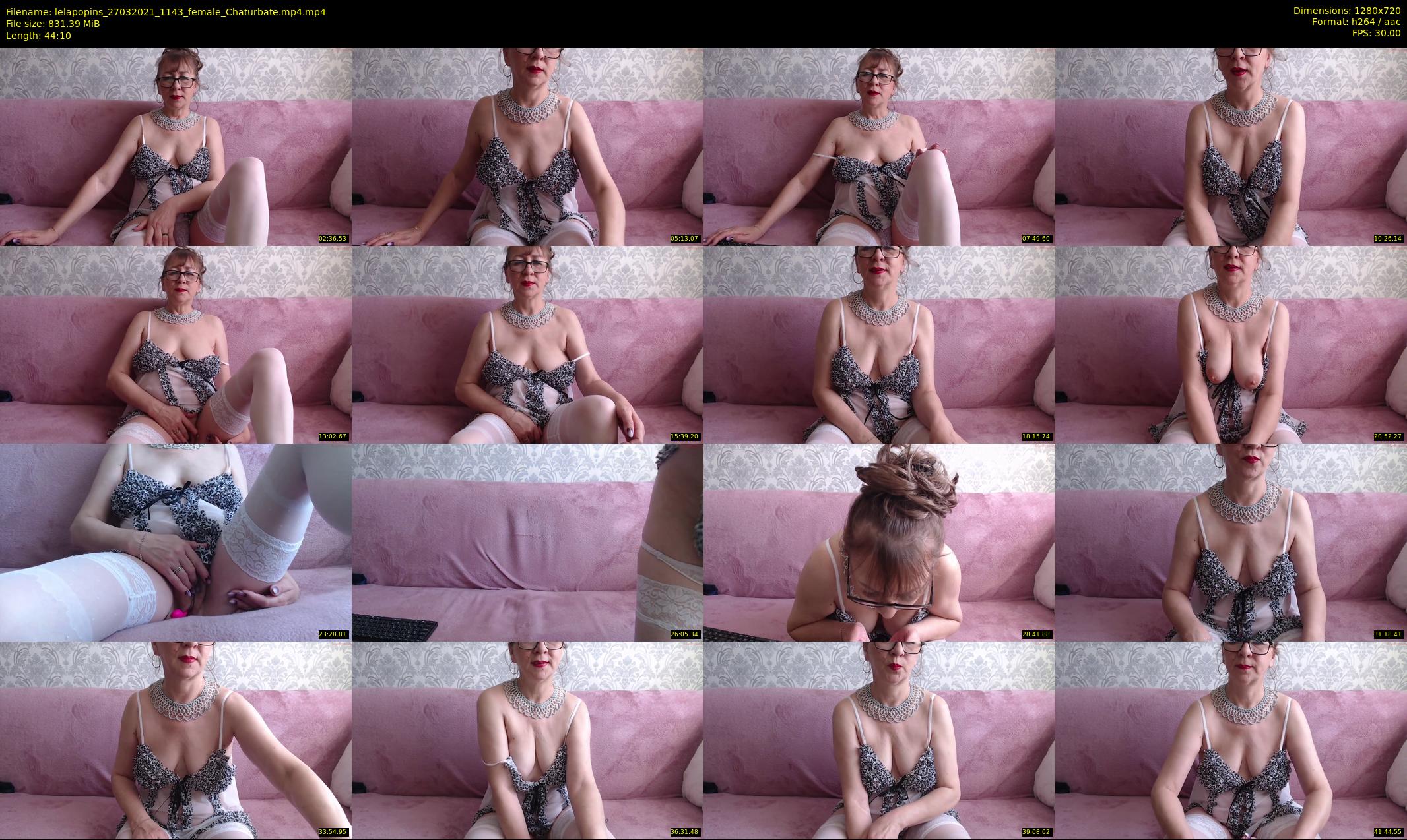 lelapopins — 45 minute Chaturbate female cam show recording, 720p, Mar 27, 2021