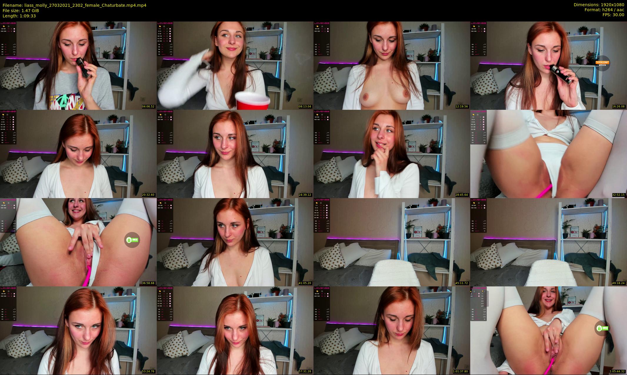 liass_molly — 70 minute Chaturbate female cam show recording, 1080p, Mar 27, 2021
