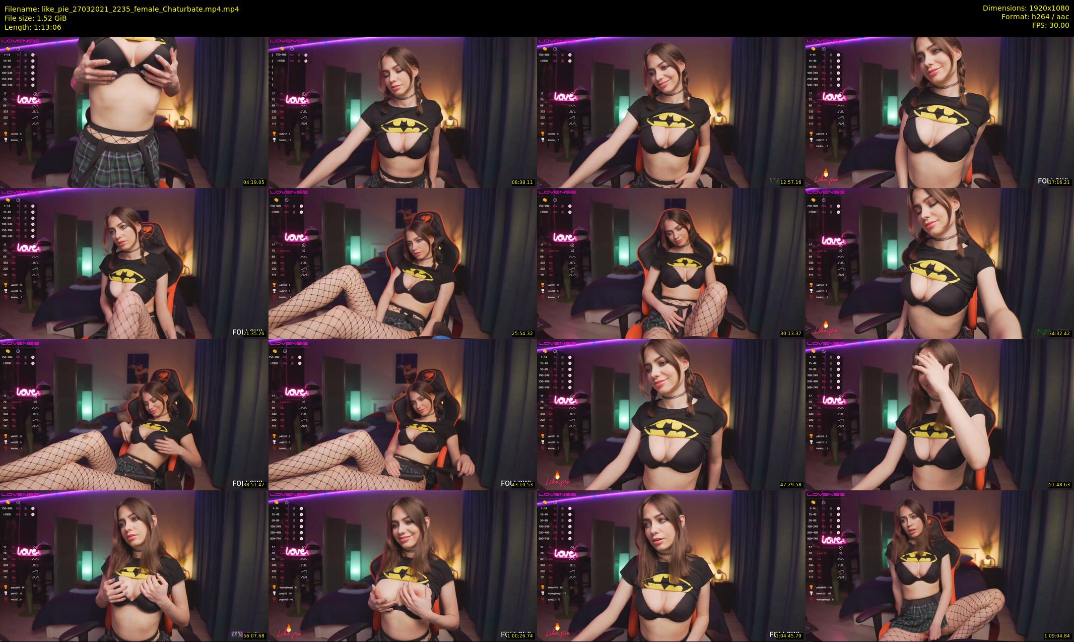 like_pie — 74 minute Chaturbate couple cam show recording, 1080p, Mar 27, 2021