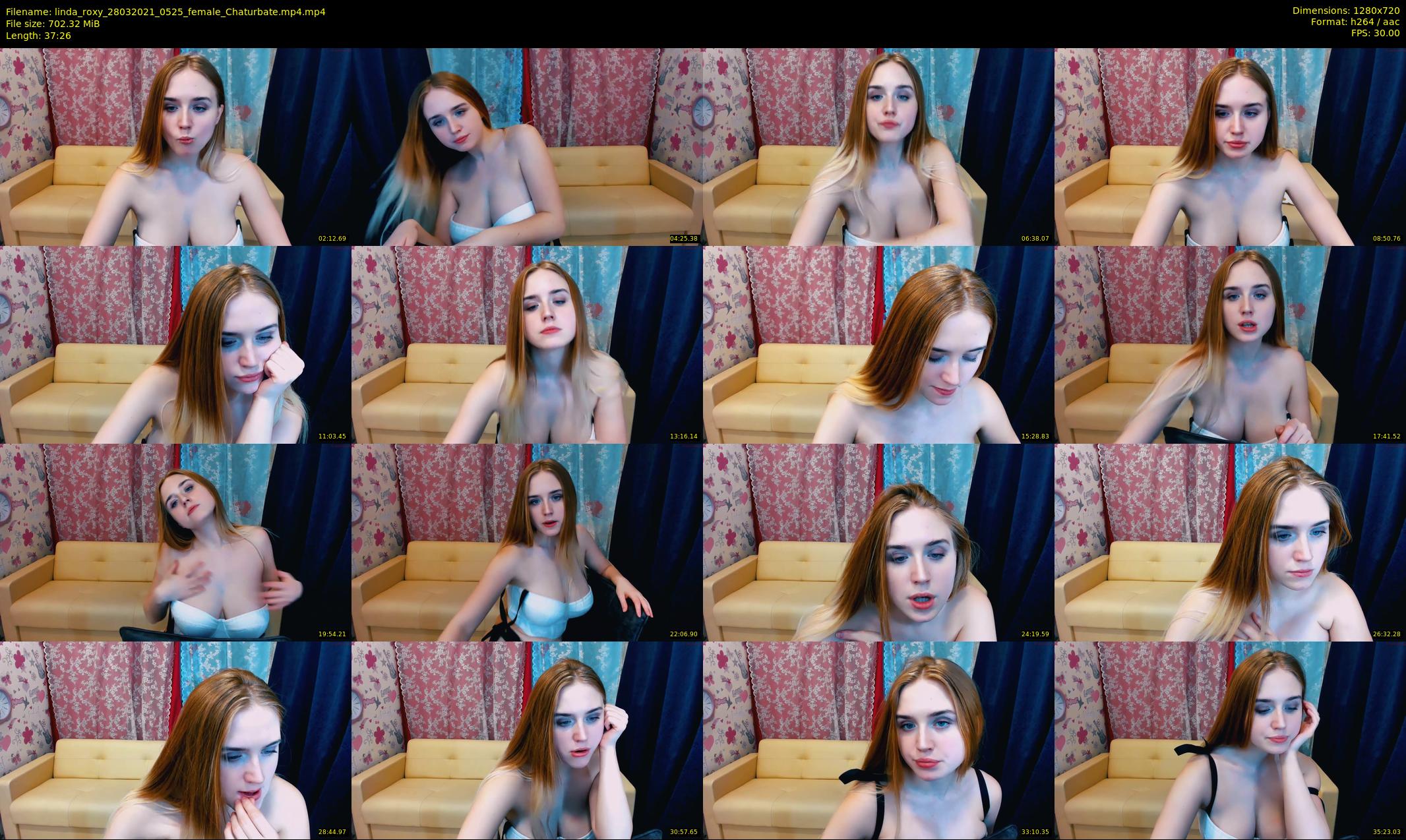 linda_roxy — 38 minute Chaturbate female cam show recording, 720p, Mar 28, 2021