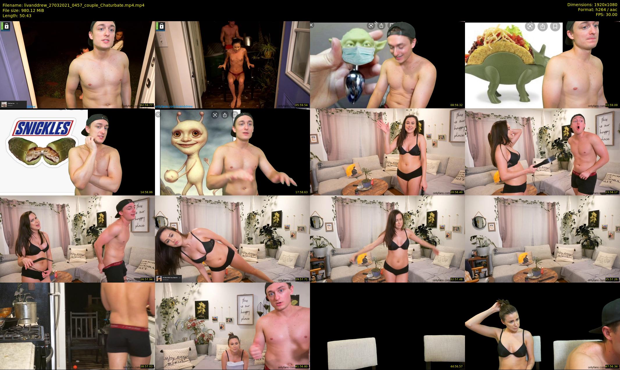 livanddrew — 51 minute Chaturbate couple cam show recording, 1080p, Mar 27, 2021
