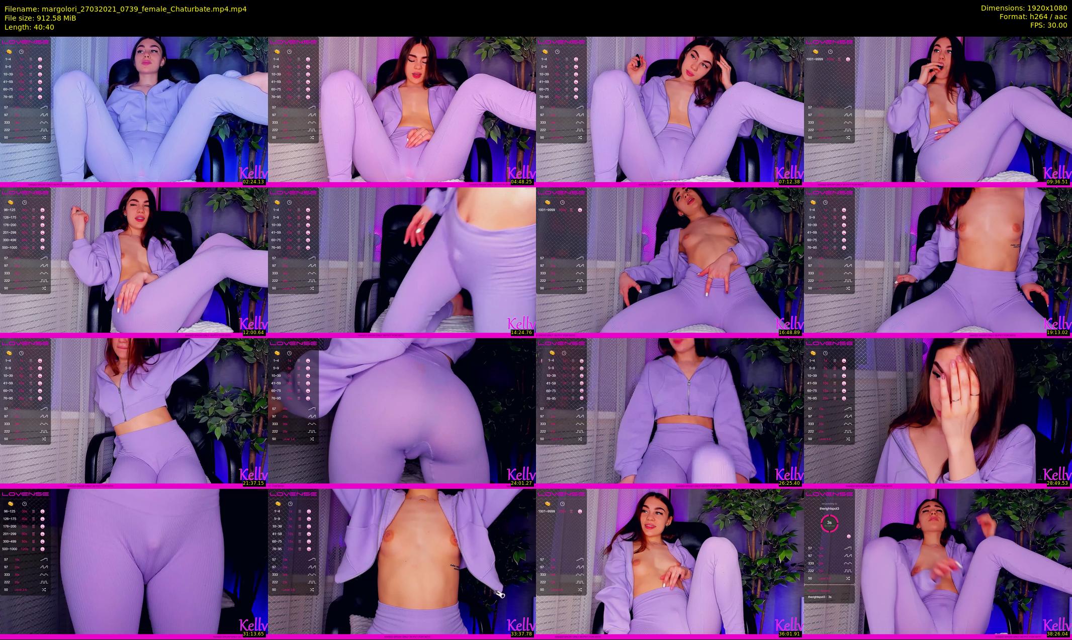 margolori — 41 minute Chaturbate couple cam show recording, 1080p, Mar 27, 2021