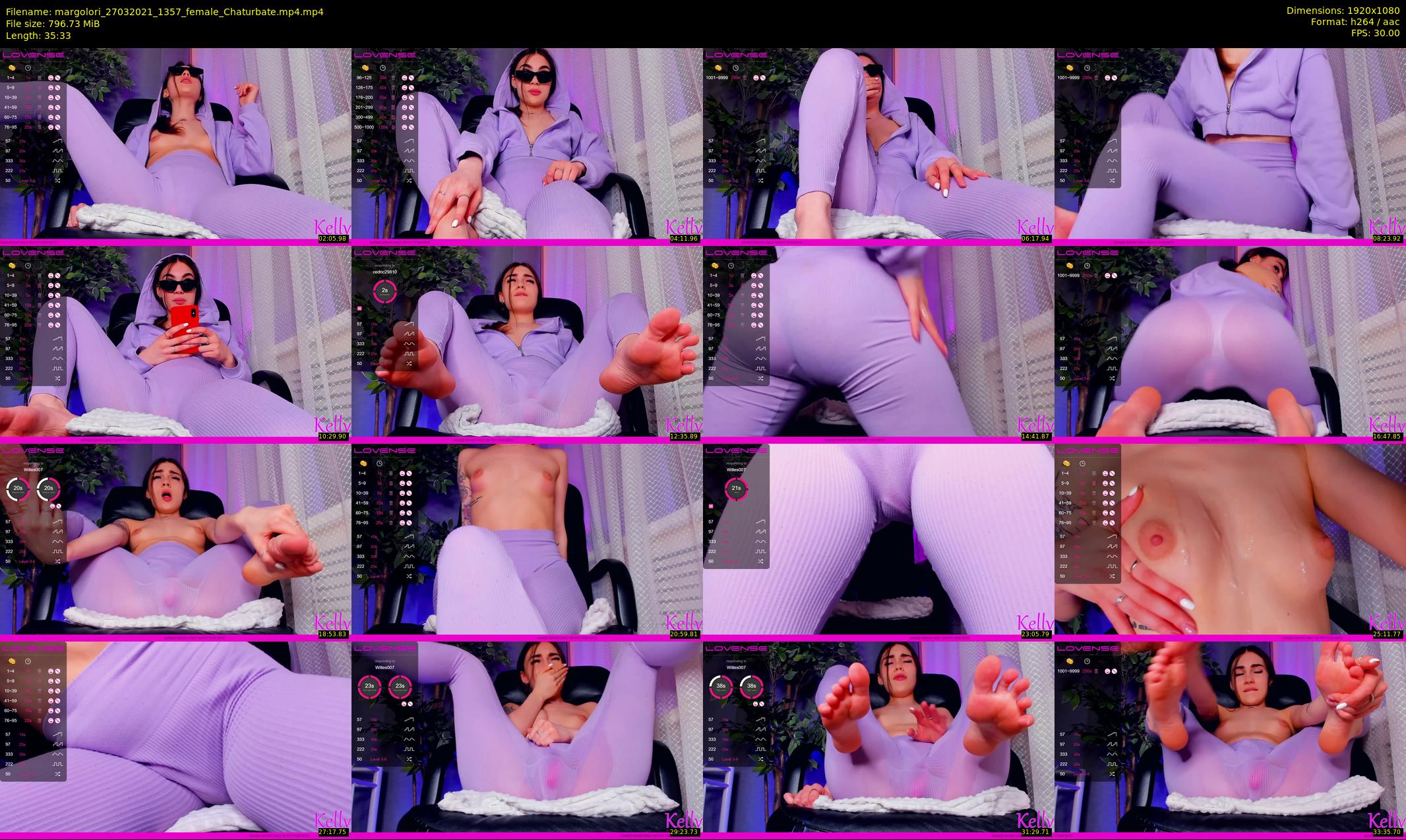 margolori — 36 minute Chaturbate couple cam show recording, 1080p, Mar 27, 2021