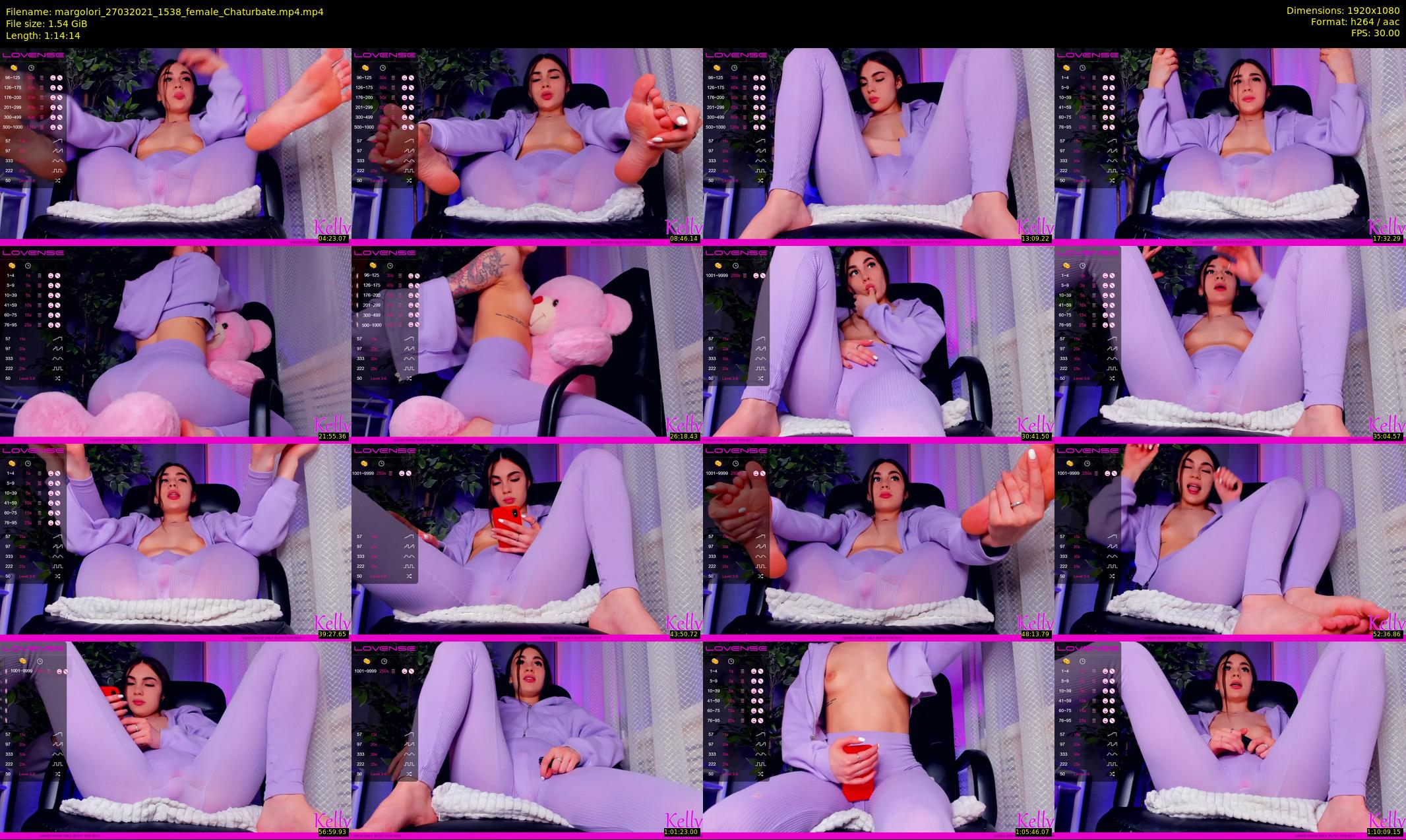 margolori — 75 minute Chaturbate couple cam show recording, 1080p, Mar 27, 2021