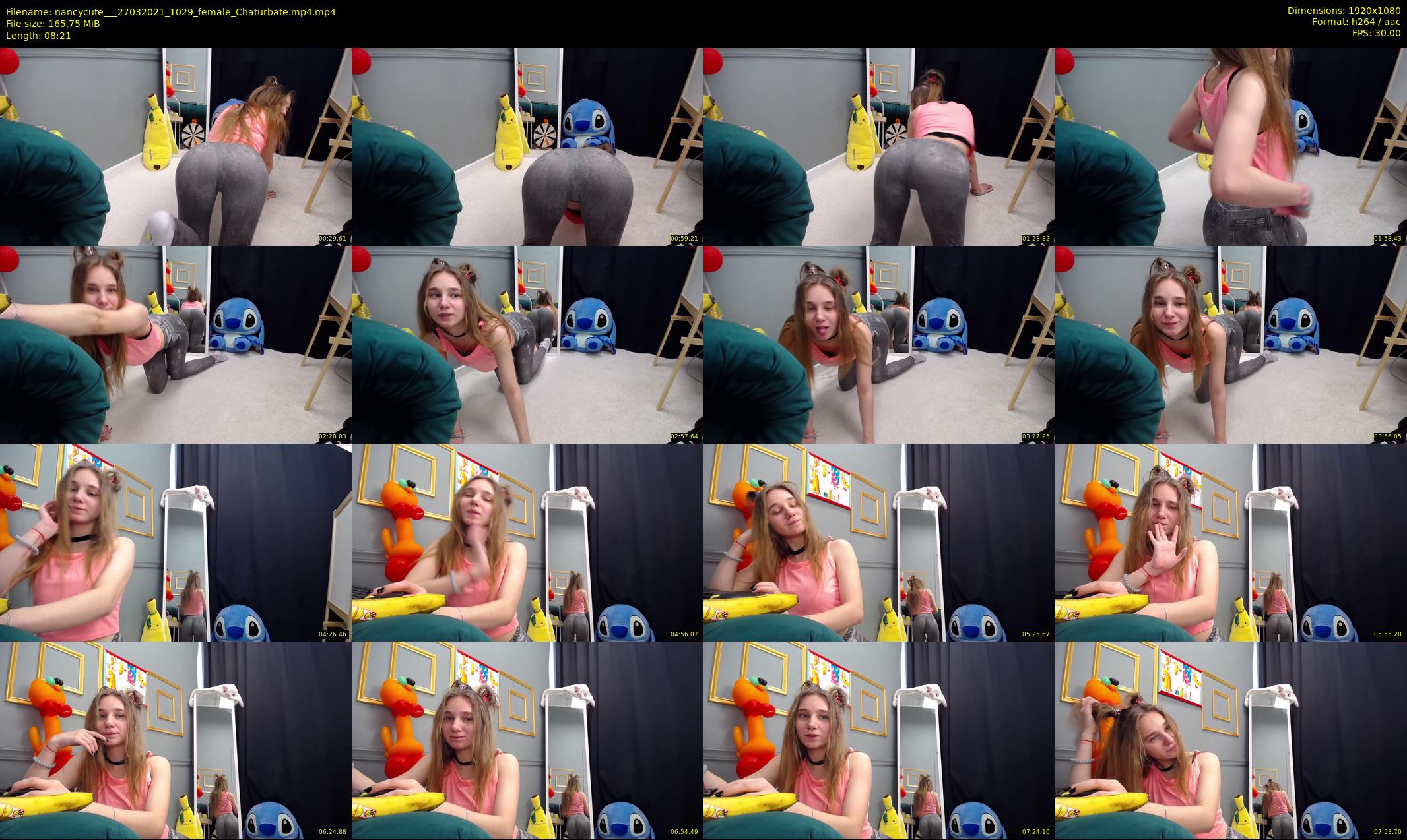 nancycute__ — 9 minute Chaturbate female cam show recording, 1080p, Mar 27, 2021