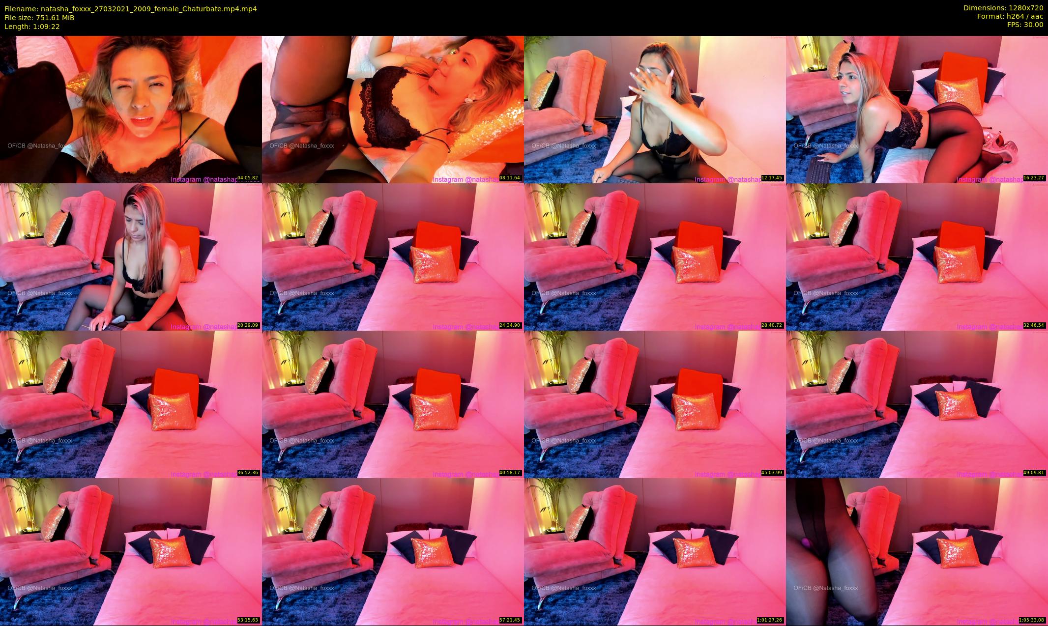 natasha_foxxx — 70 minute Chaturbate female cam show recording, 720p, Mar 27, 2021