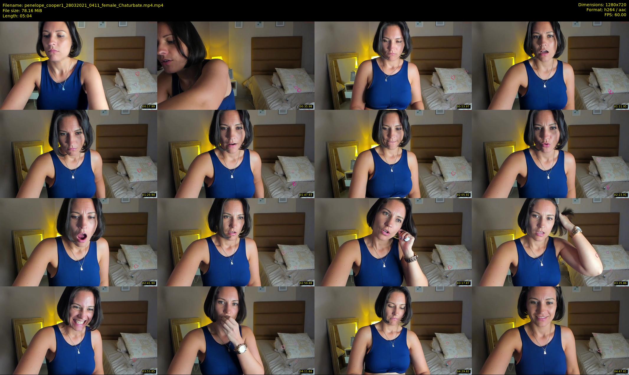 penelope_cooper1 — 6 minute Chaturbate female cam show recording, 720p, Mar 28, 2021