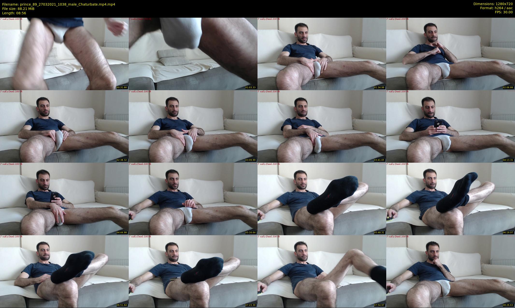 prince_89 — 9 minute Chaturbate male cam show recording, 720p, Mar 27, 2021