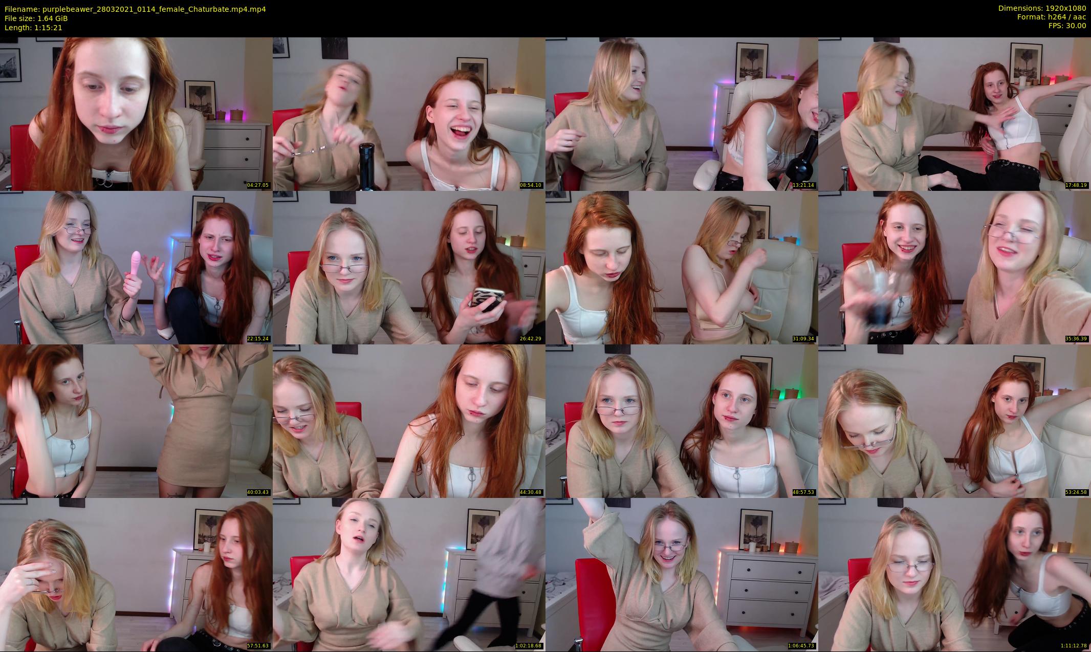 purplebeawer — 76 minute Chaturbate female cam show recording, 1080p, Mar 28, 2021