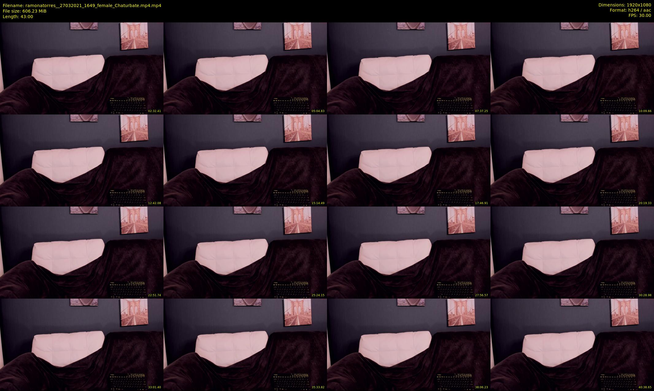 ramonatorres_ — 43 minute Chaturbate female cam show recording, 1080p, Mar 27, 2021