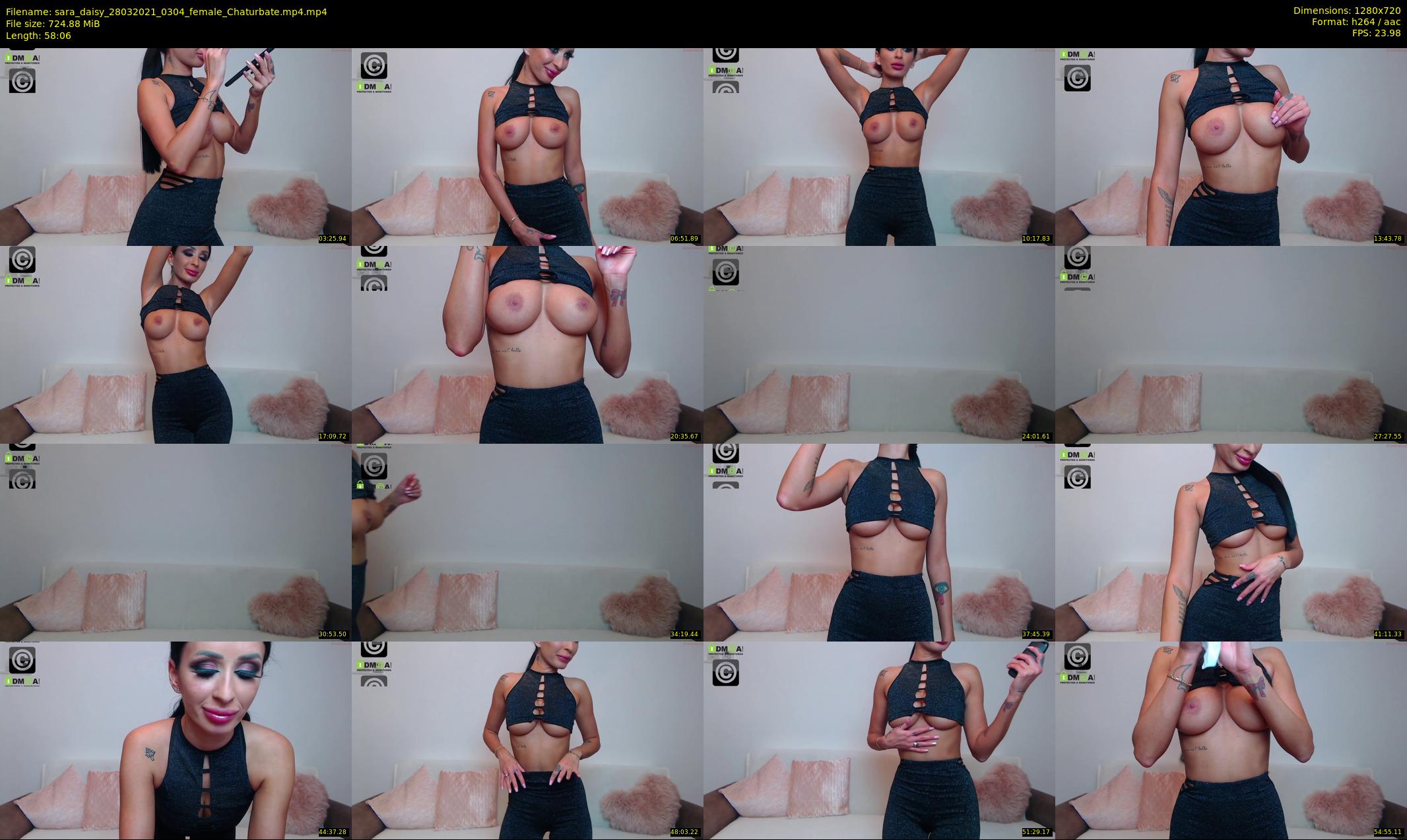 sara_daisy — 59 minute Chaturbate female cam show recording, 720p, Mar 28, 2021