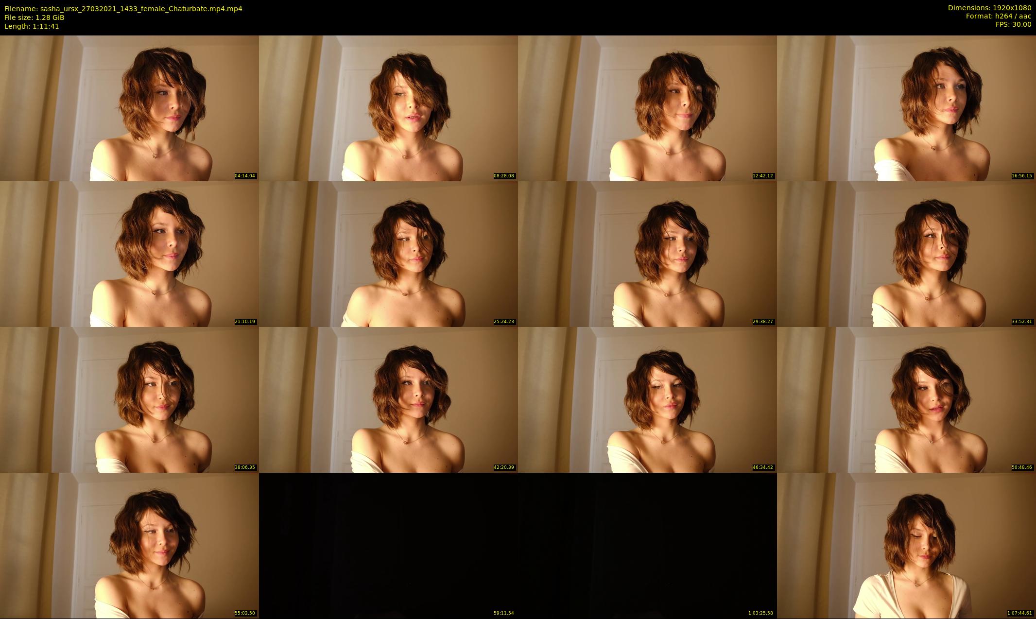 sasha_ursx — 72 minute Chaturbate female cam show recording, 1080p, Mar 27, 2021