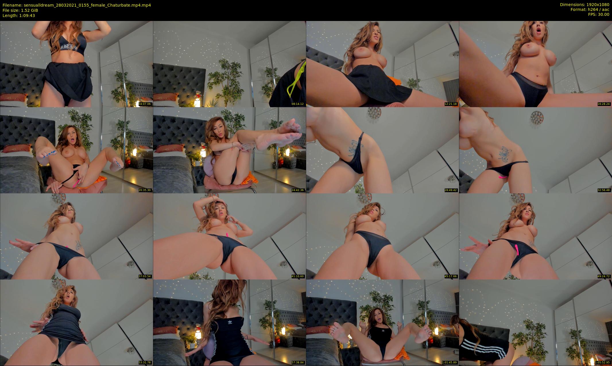 sensualldream — 70 minute Chaturbate female cam show recording, 1080p, Mar 28, 2021