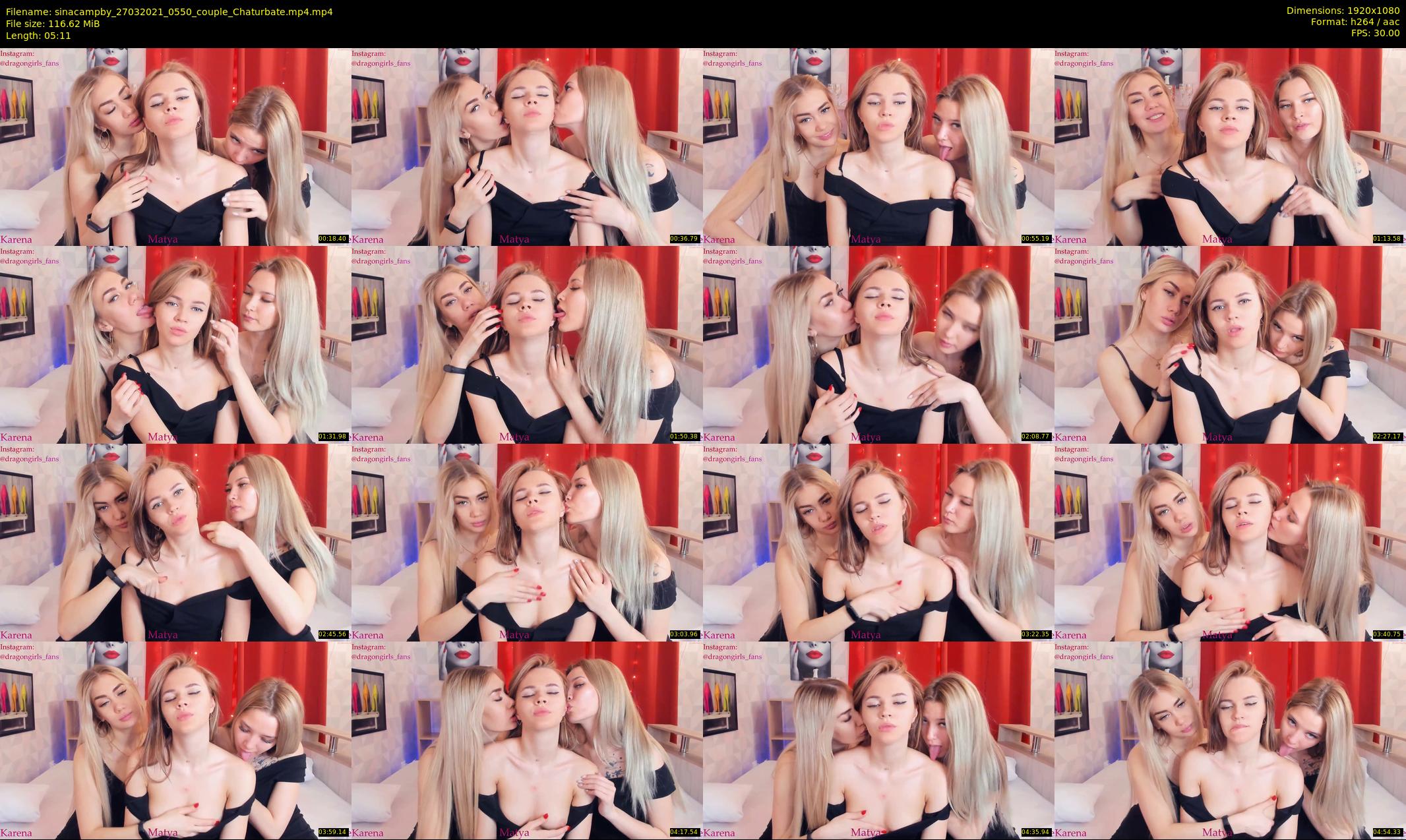 sinacampby — 6 minute Chaturbate couple cam show recording, 1080p, Mar 27, 2021