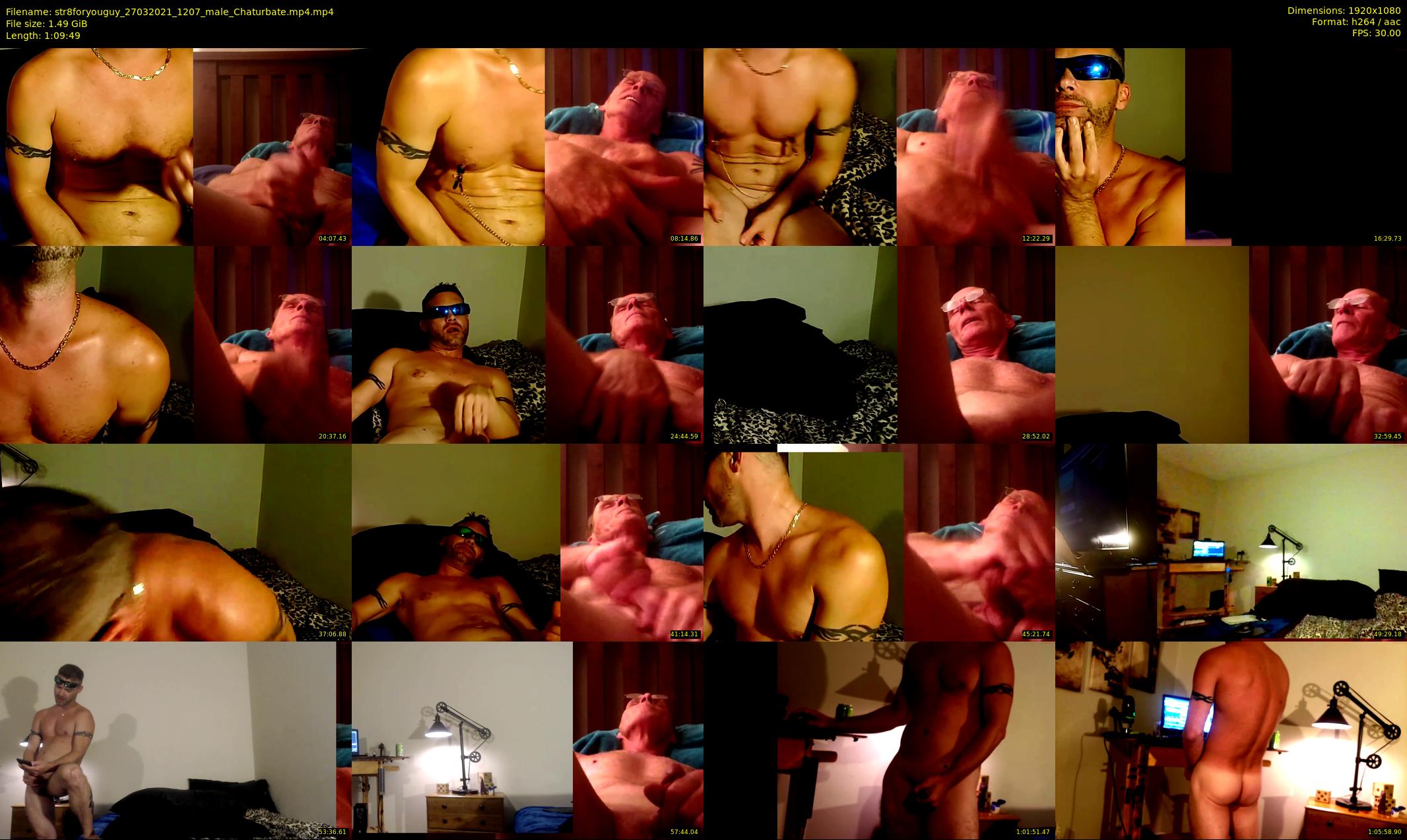 str8foryouguy — 70 minute Chaturbate male cam show recording, 1080p, Mar 27, 2021