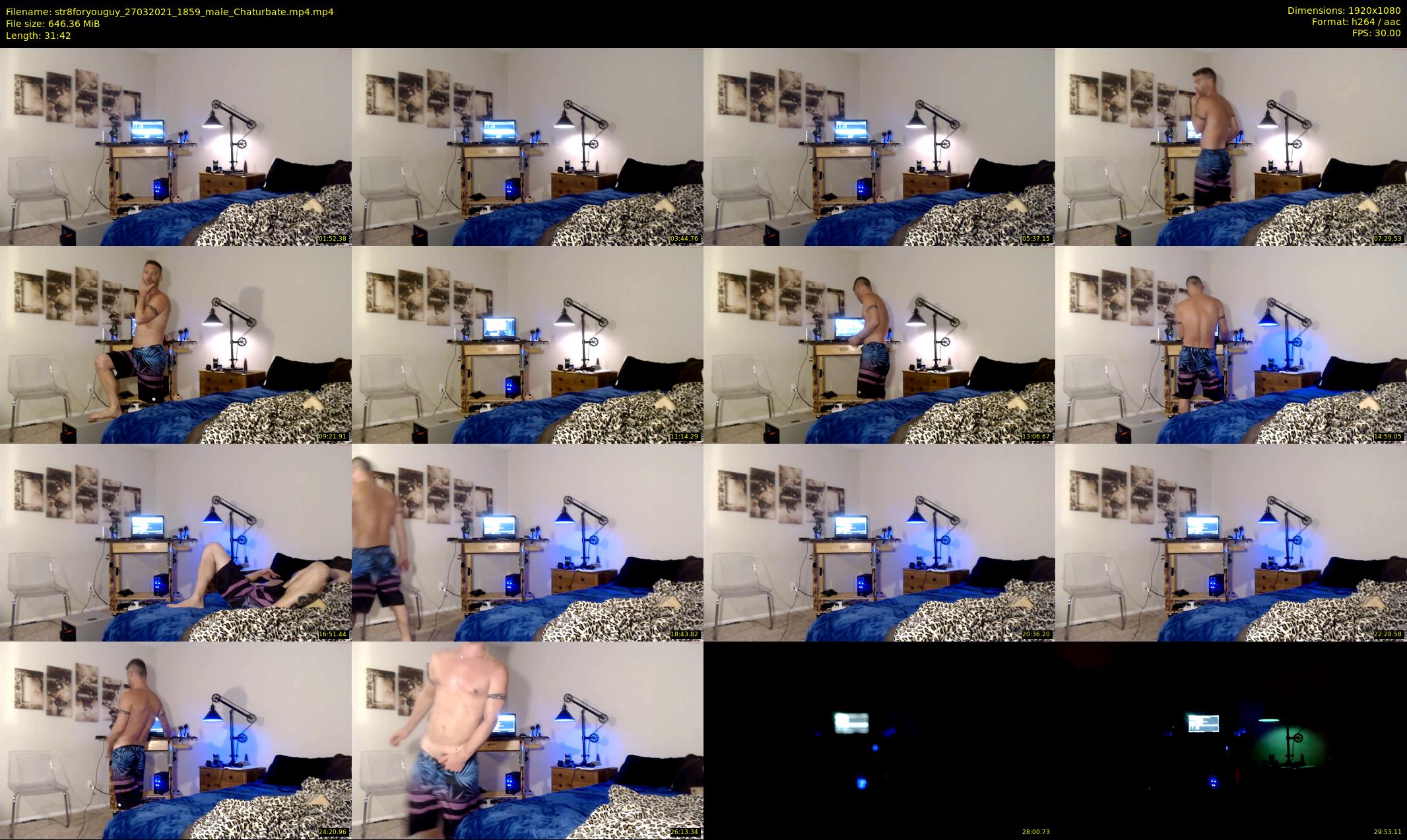 str8foryouguy — 32 minute Chaturbate male cam show recording, 1080p, Mar 27, 2021