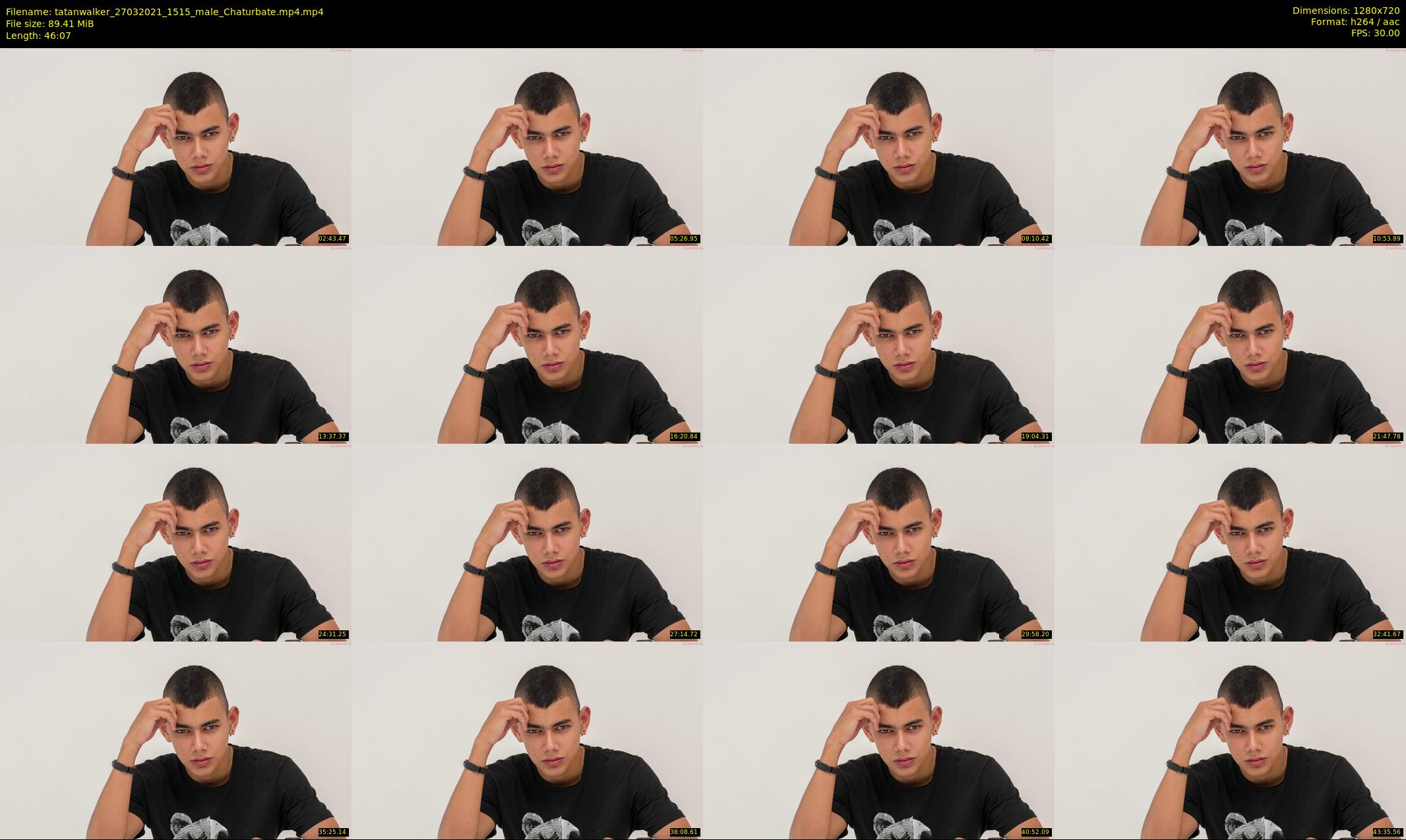 tatanwalker — 47 minute Chaturbate male cam show recording, 720p, Mar 27, 2021
