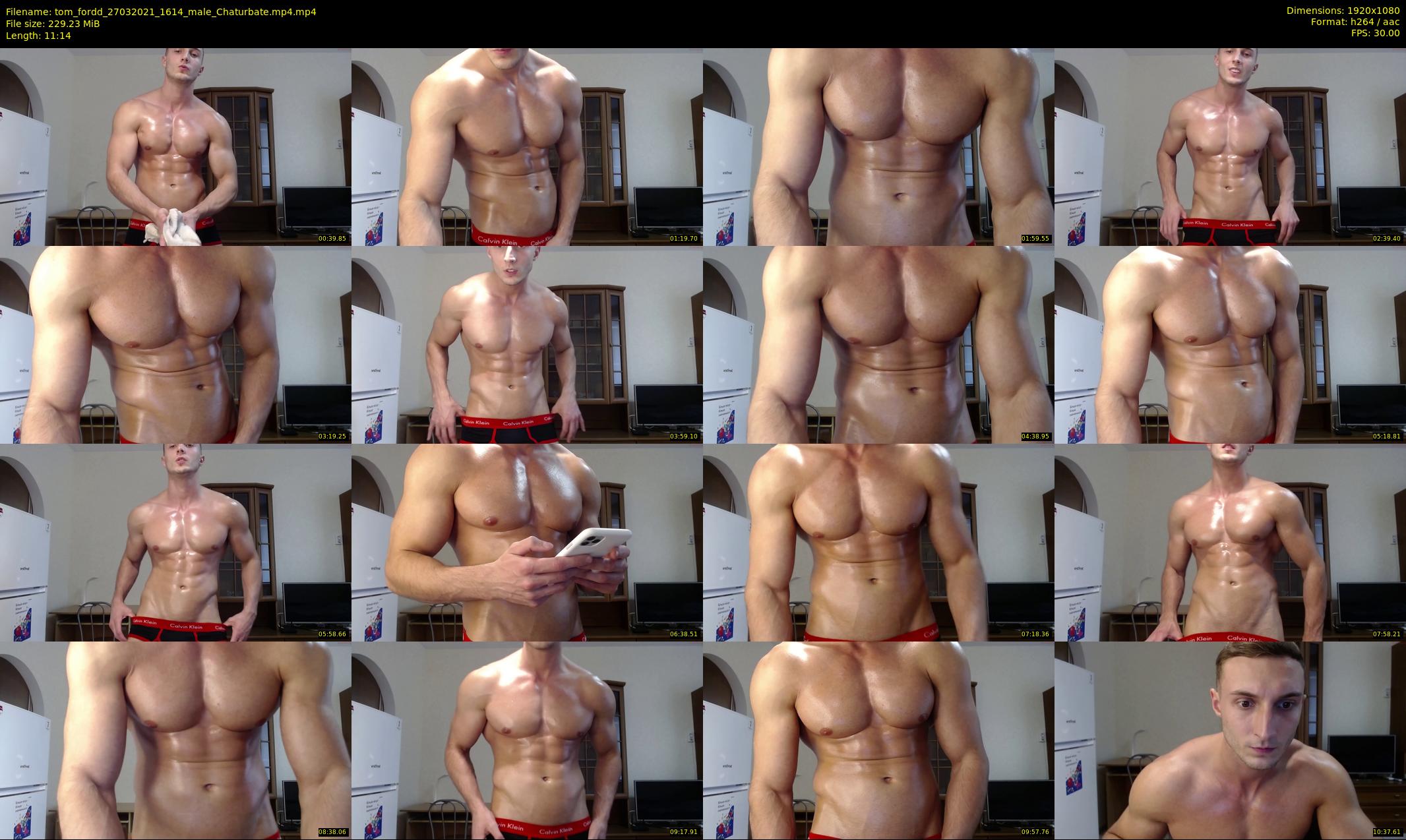 tom_fordd — 12 minute Chaturbate male cam show recording, 1080p, Mar 27, 2021