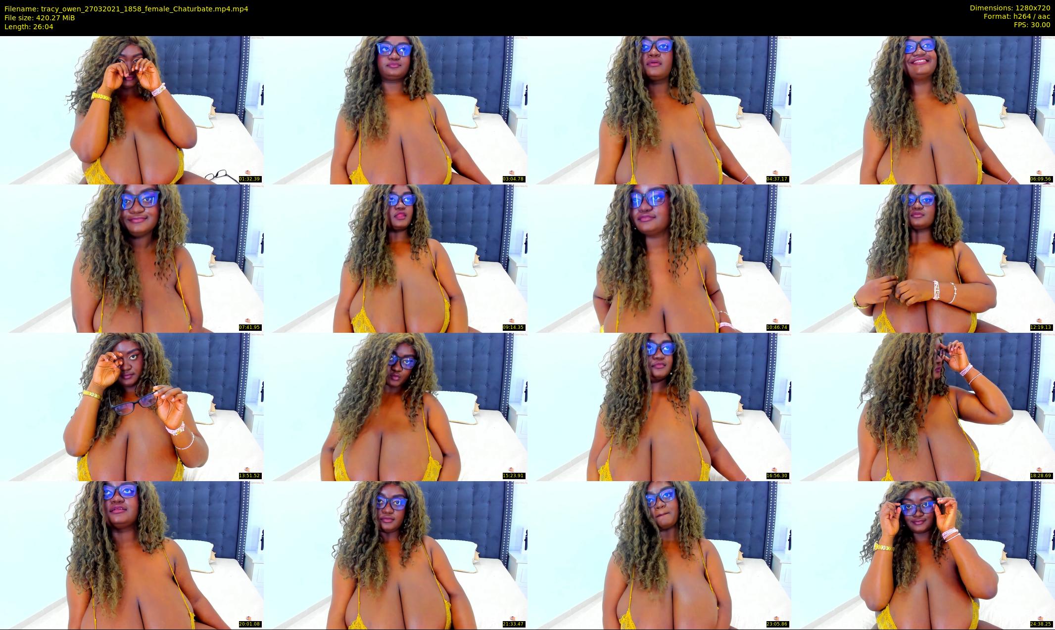 tracy_owen — 27 minute Chaturbate female cam show recording, 720p, Mar 27, 2021