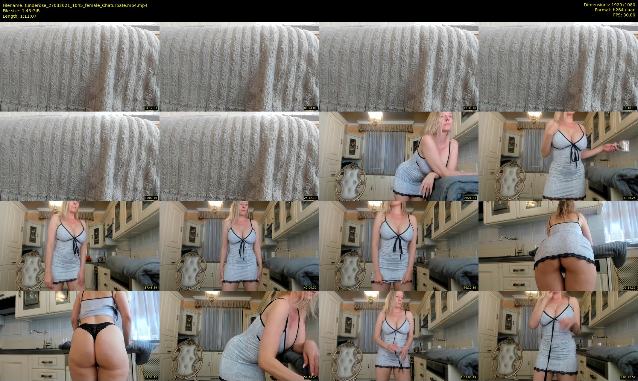 tunderose — 72 minute Chaturbate female cam show recording, 1080p, Mar 27, 2021