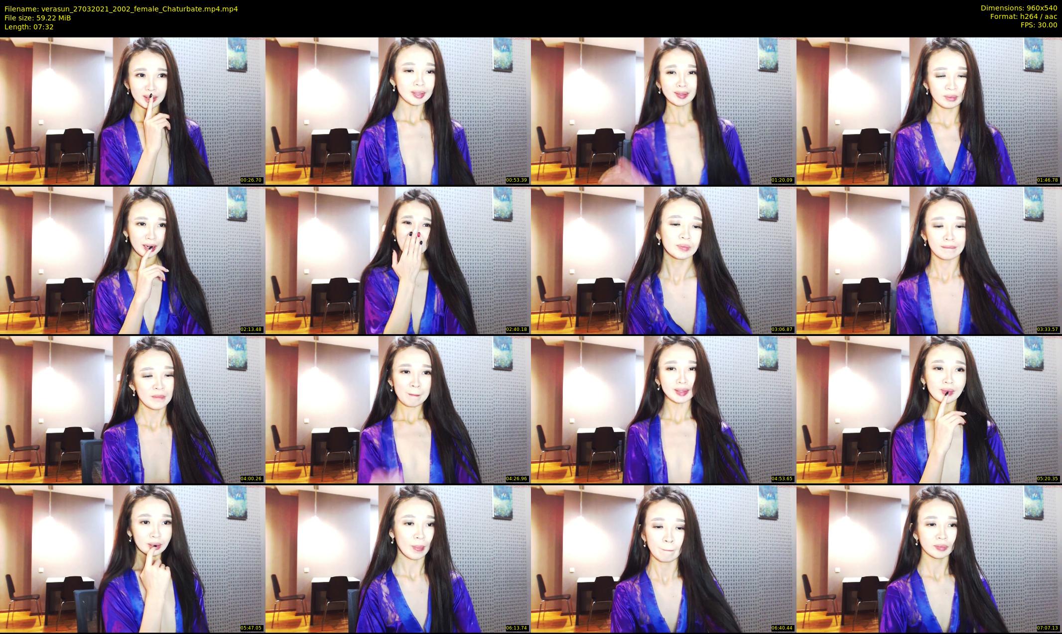 verasun — 8 minute Chaturbate female cam show recording, 480p, Mar 27, 2021