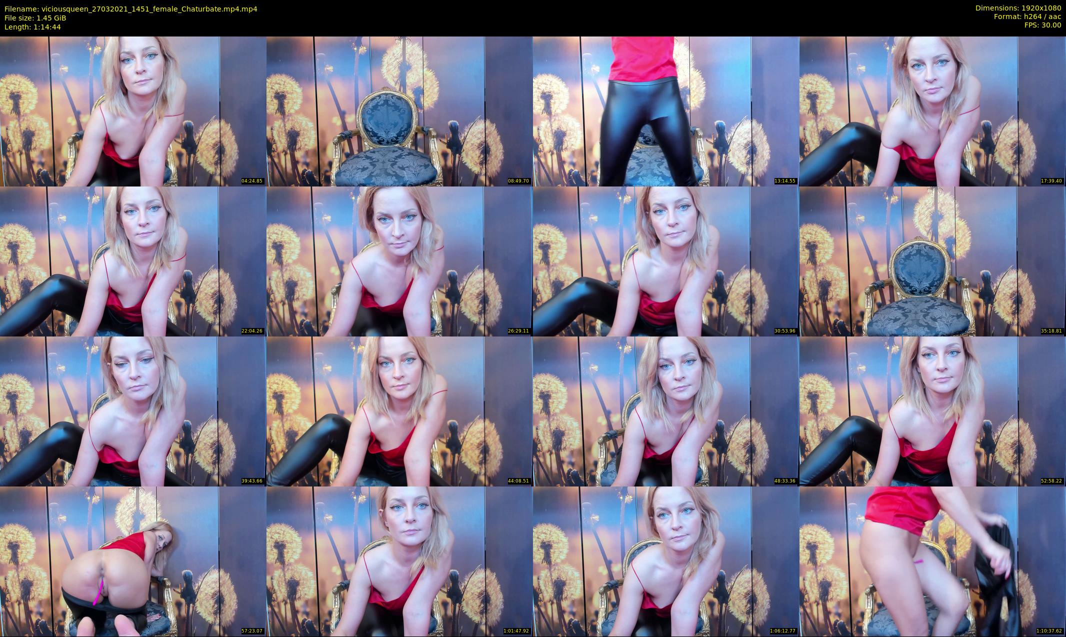 viciousqueen — 75 minute Chaturbate female cam show recording, 1080p, Mar 27, 2021