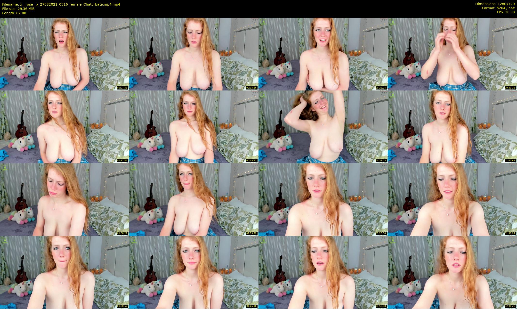 x__rose__x — 3 minute Chaturbate female cam show recording, 720p, Mar 27, 2021