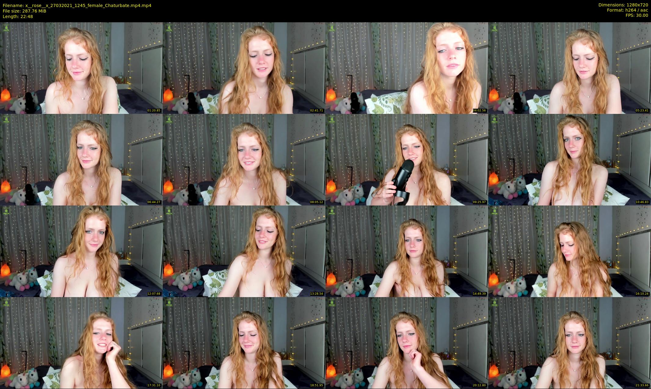x__rose__x — 23 minute Chaturbate female cam show recording, 720p, Mar 27, 2021