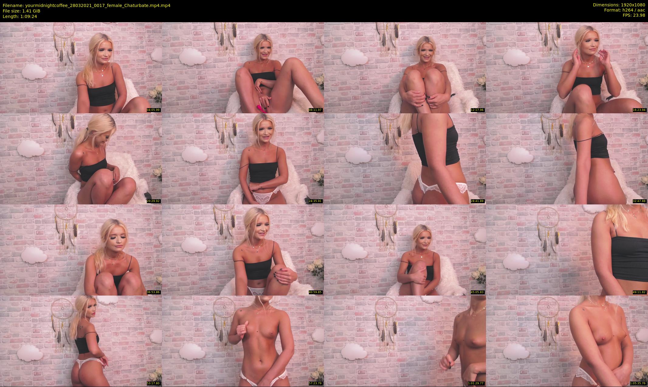yourmidnightcoffee — 70 minute Chaturbate female cam show recording, 1080p, Mar 28, 2021