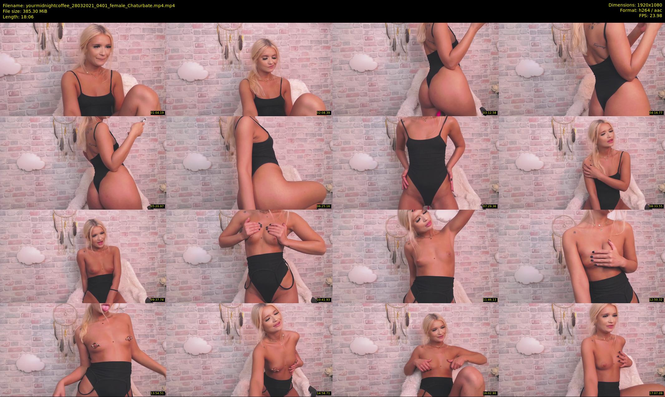 yourmidnightcoffee — 19 minute Chaturbate female cam show recording, 1080p, Mar 28, 2021