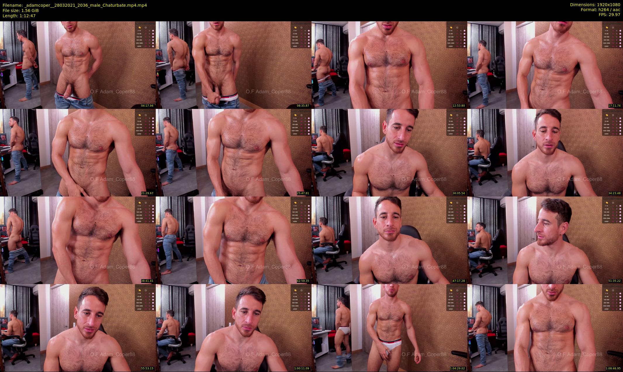 _adamcoper_ — 73 minute Chaturbate male cam show recording, 1080p, Mar 28, 2021