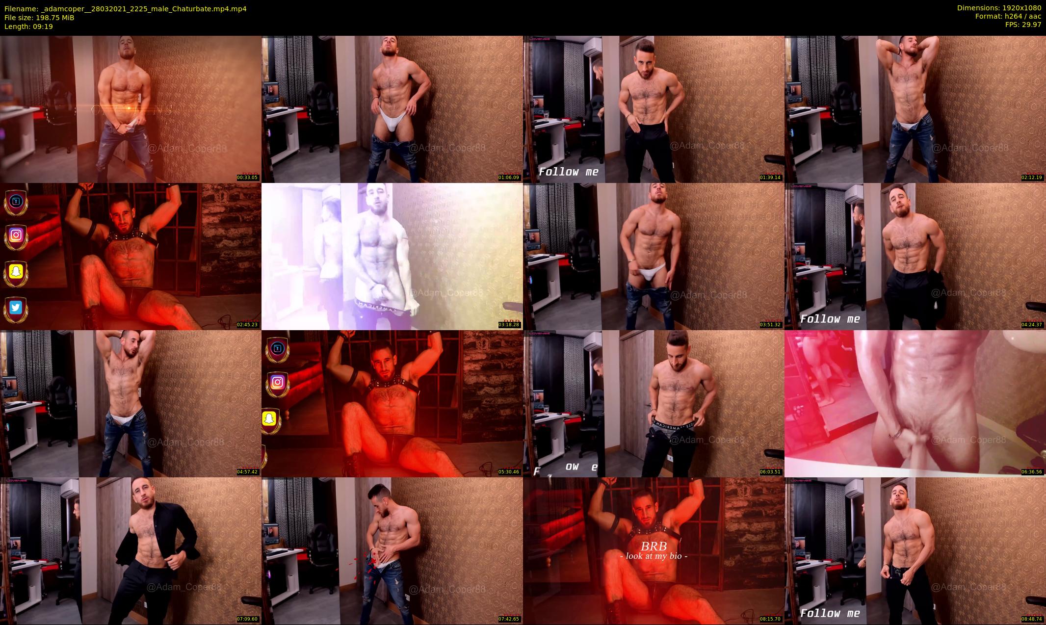 _adamcoper_ — 10 minute Chaturbate male cam show recording, 1080p, Mar 28, 2021
