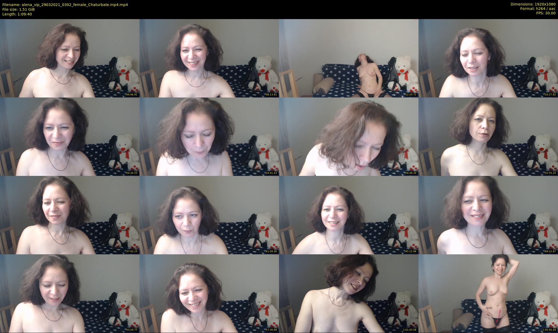 alena_vip — 70 minute Chaturbate female cam show recording, 1080p, Mar 29, 2021