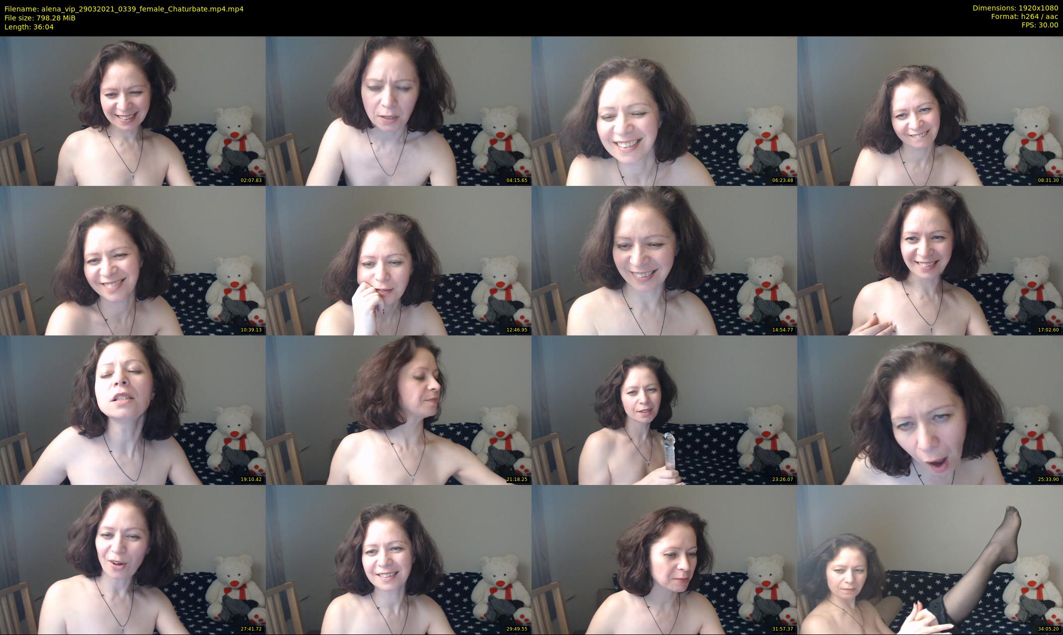 alena_vip — 37 minute Chaturbate female cam show recording, 1080p, Mar 29, 2021