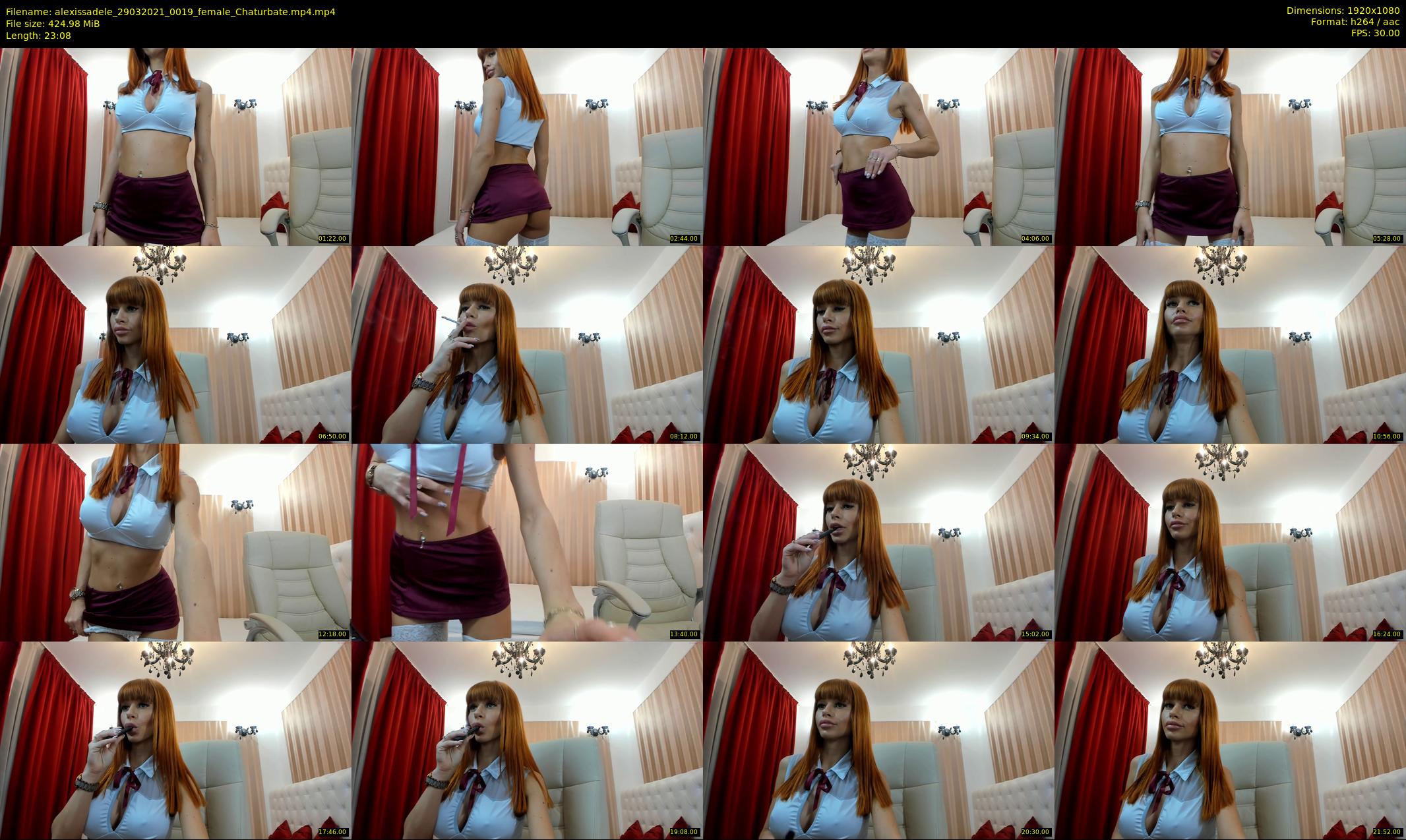 alexissadele — 24 minute Chaturbate female cam show recording, 1080p, Mar 29, 2021