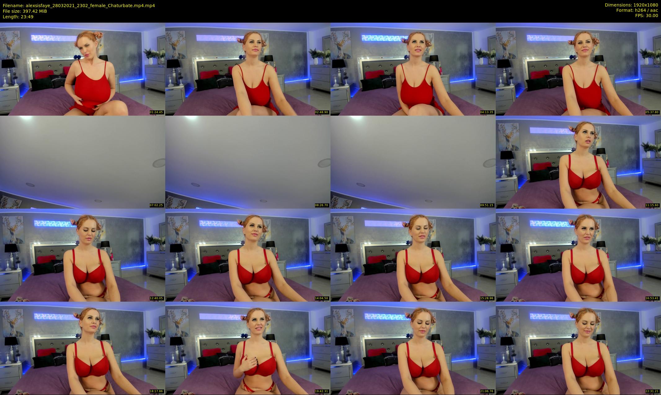 alexsisfaye — 24 minute Chaturbate female cam show recording, 1080p, Mar 28, 2021